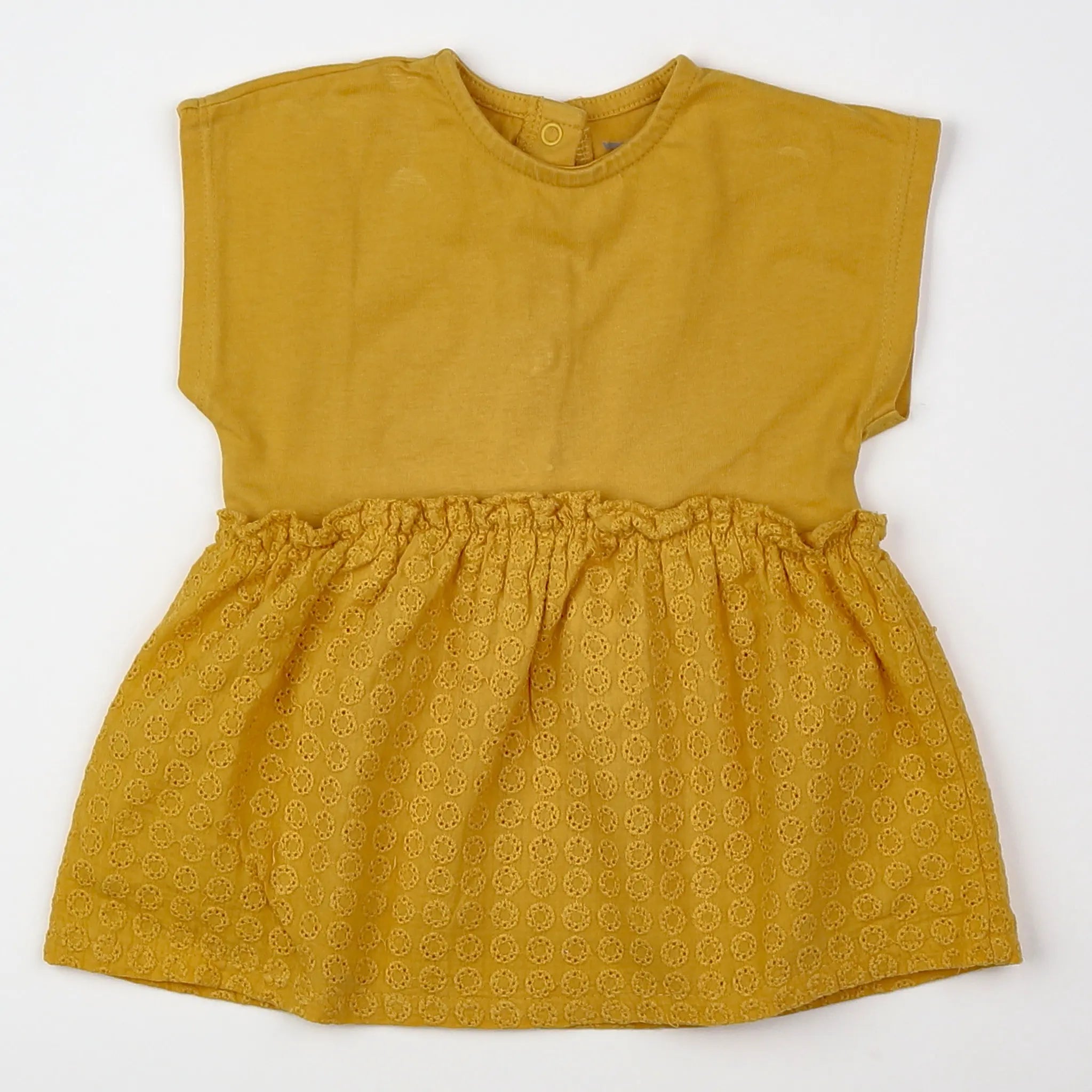 Vertbaudet - robe jaune - 3 mois