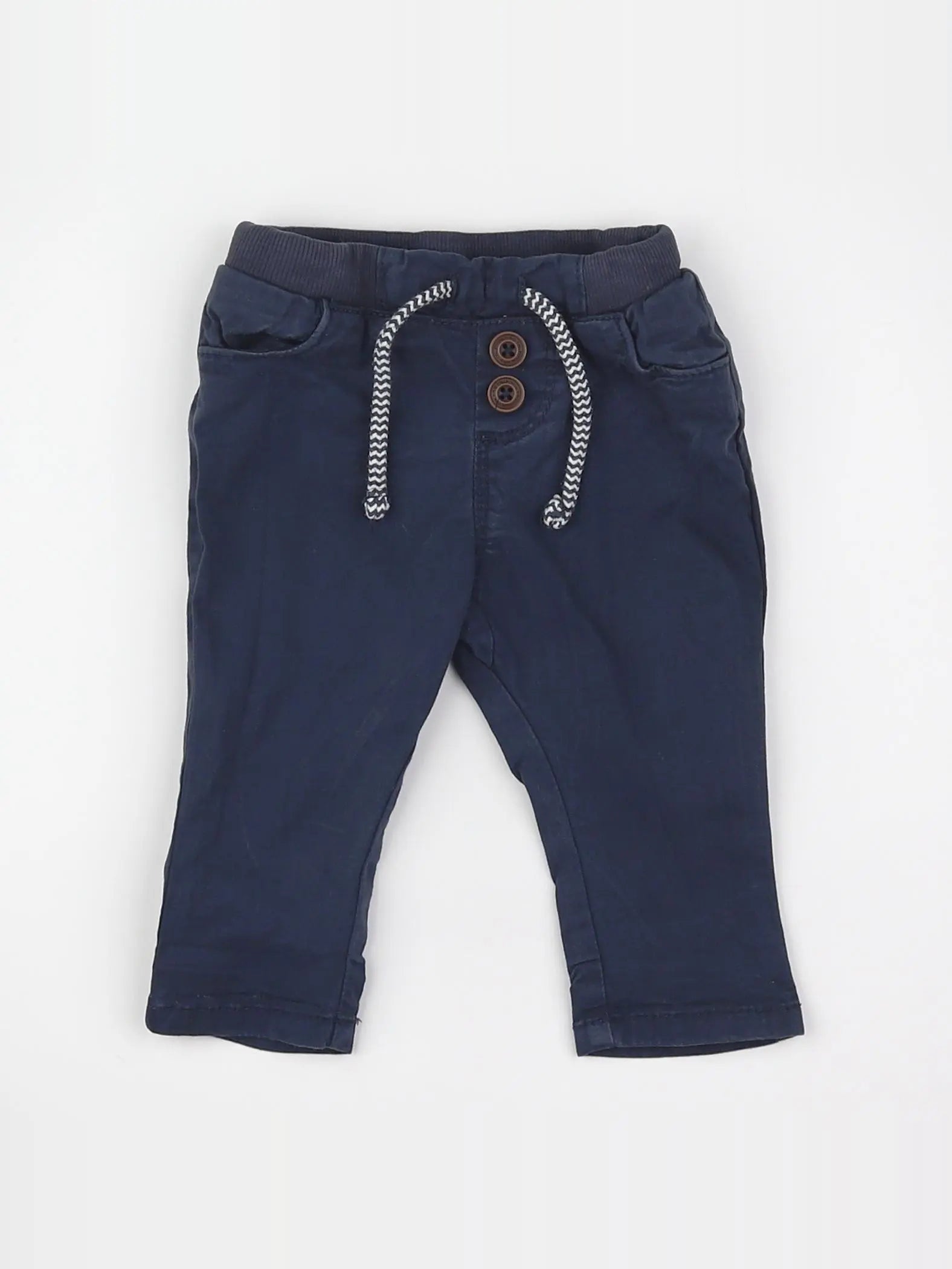 Tape à l'oeil - pantalon bleu - 6 mois