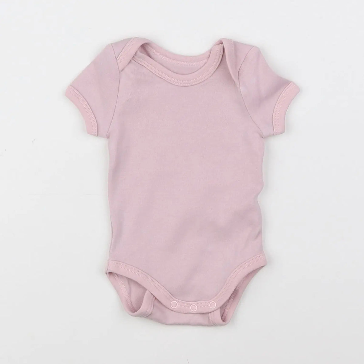 Vertbaudet - body rose - 1 mois