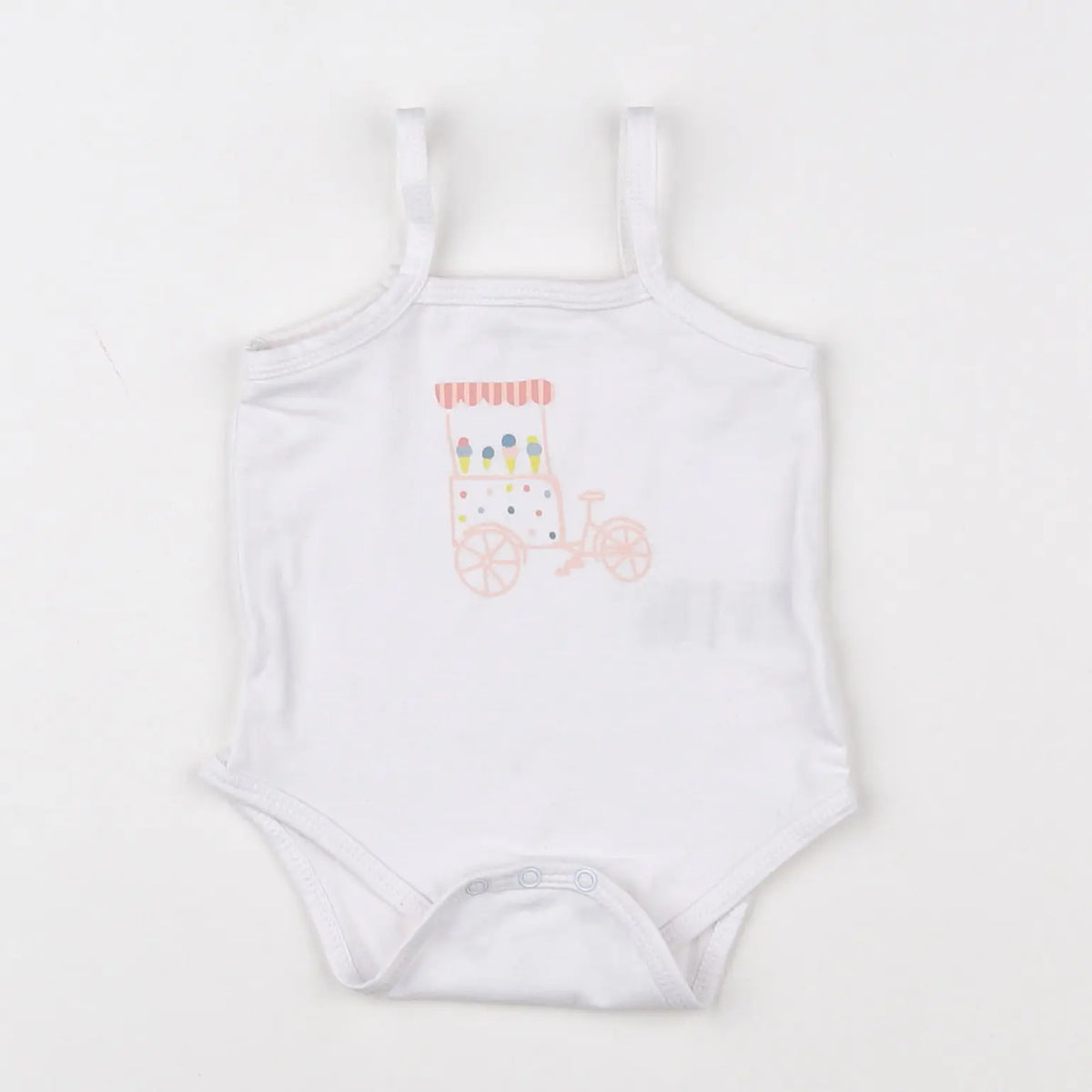 Vertbaudet - body blanc - 3 mois