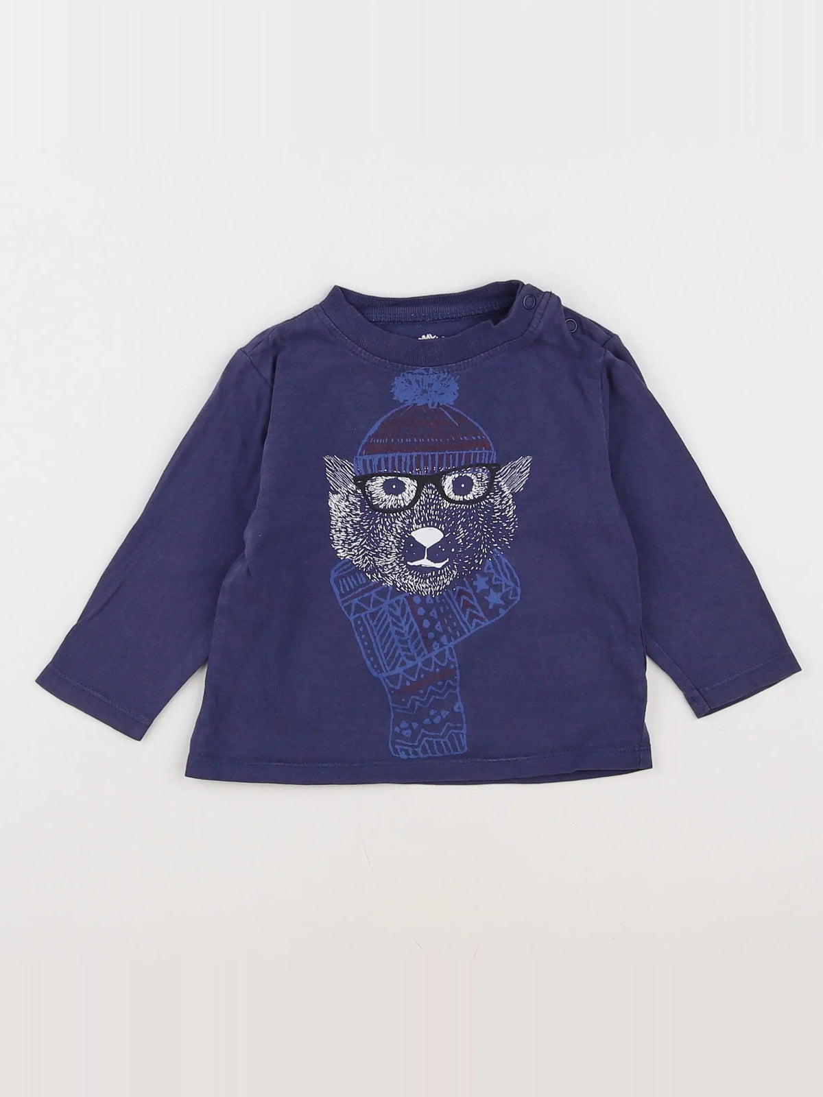 Timberland - tee-shirt bleu - 12 mois