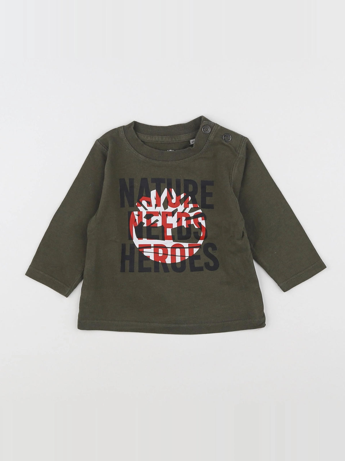 Timberland - tee-shirt vert - 9 mois