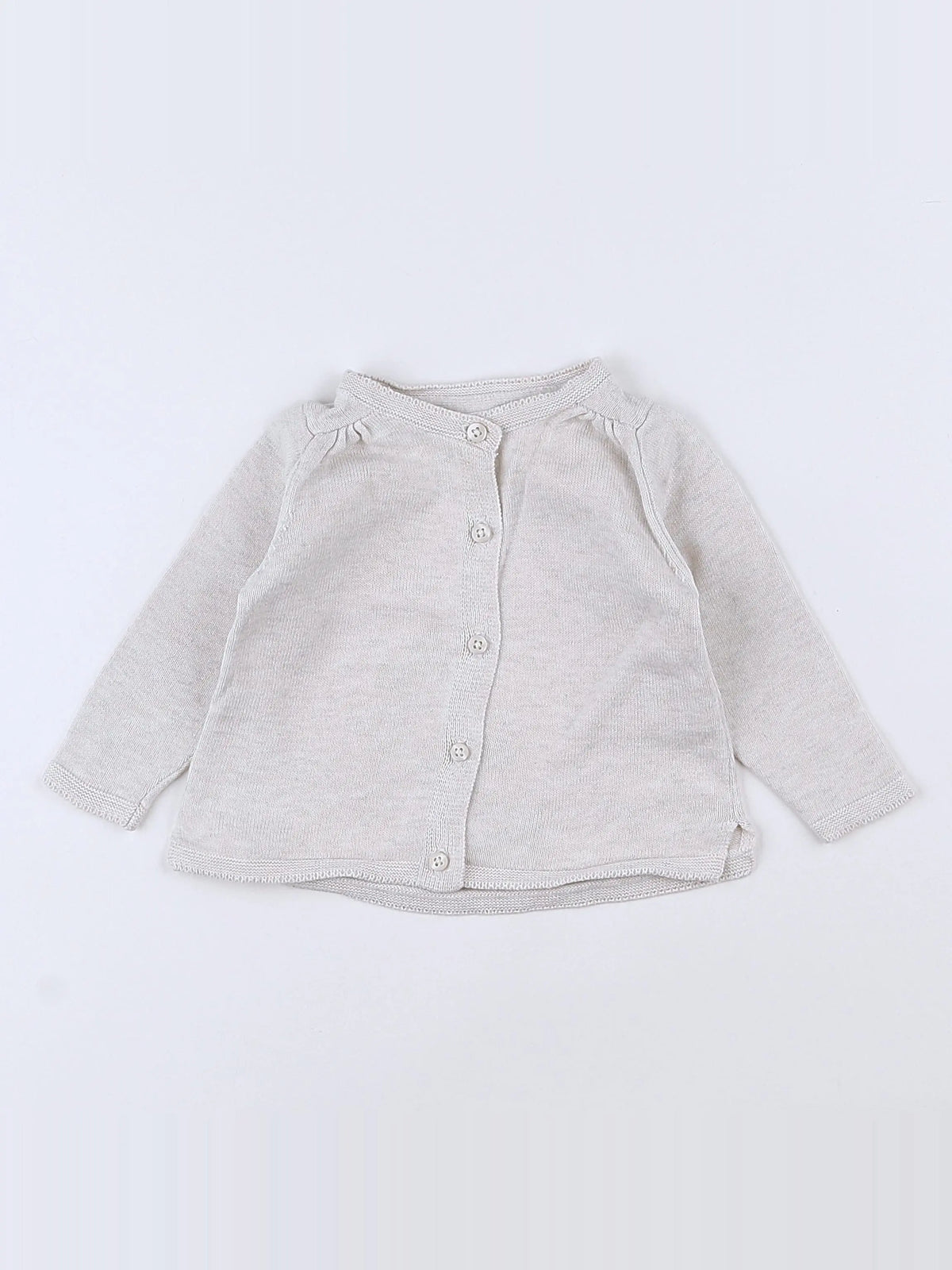 Tape à l'oeil - gilet beige - 3 mois