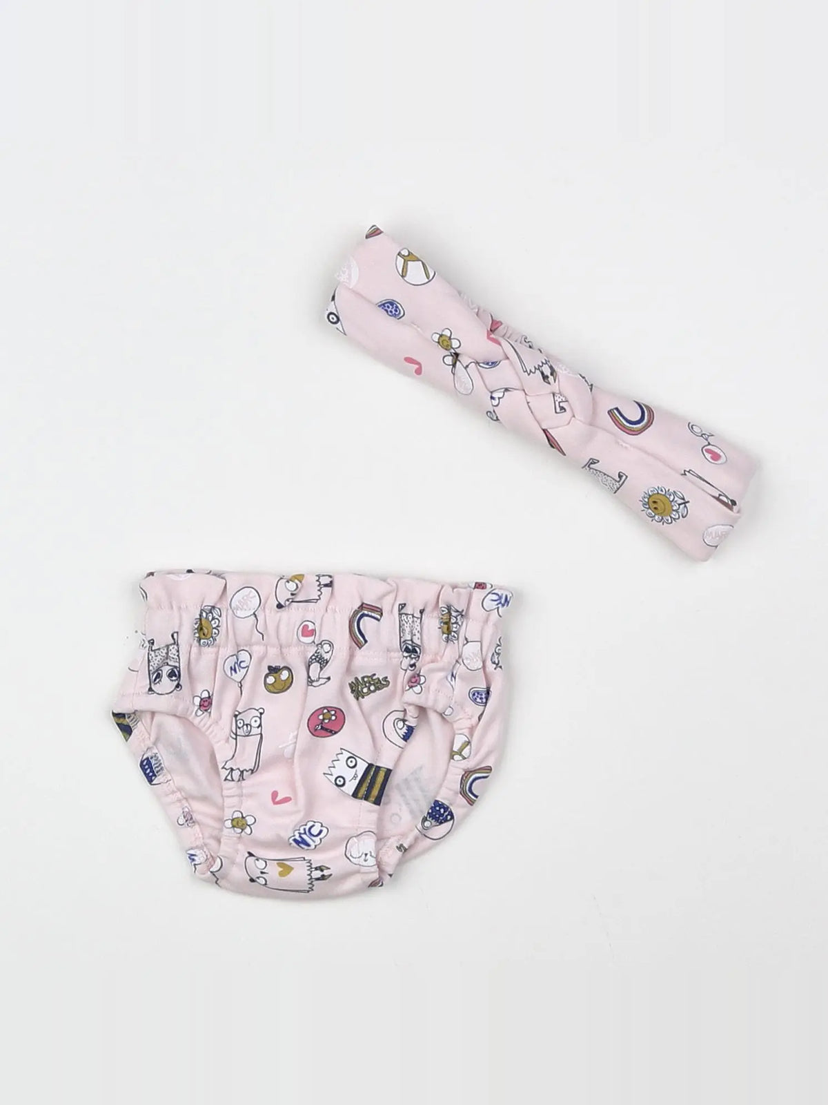 Little marc jacobs - bloomer rose - 1 mois