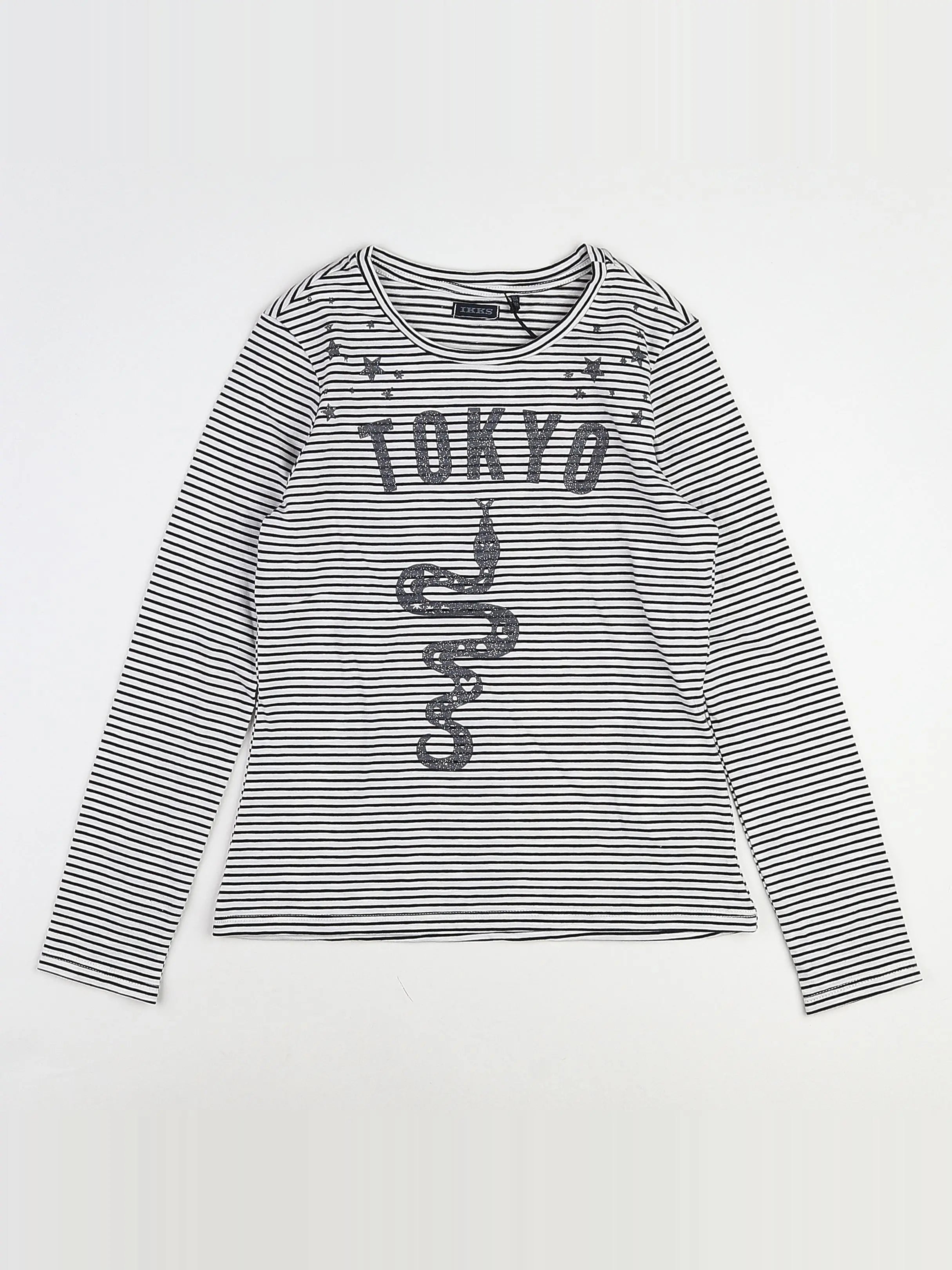 IKKS - tee-shirt blanc (neuf) - 6 ans