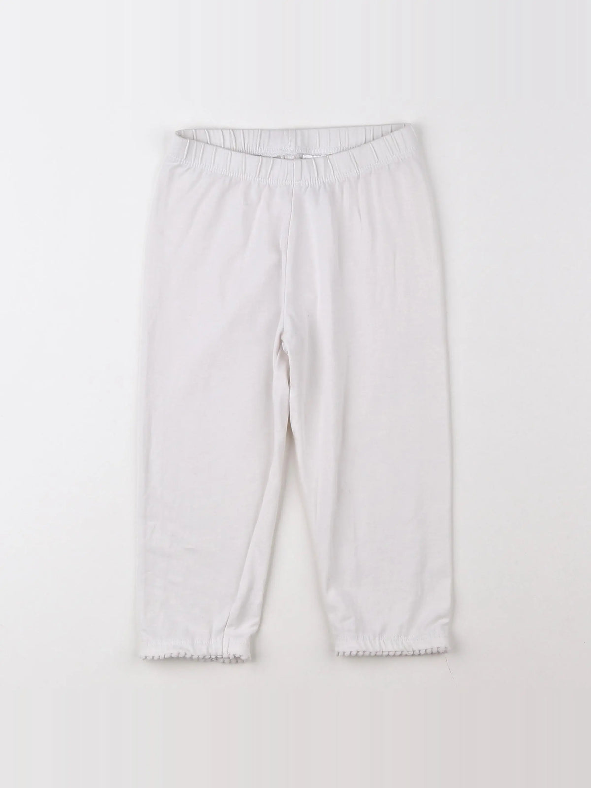 Vertbaudet - legging court blanc - 9 ans