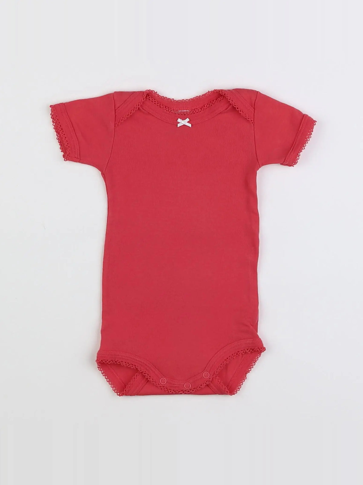 Petit Bateau - body rose - 3 mois