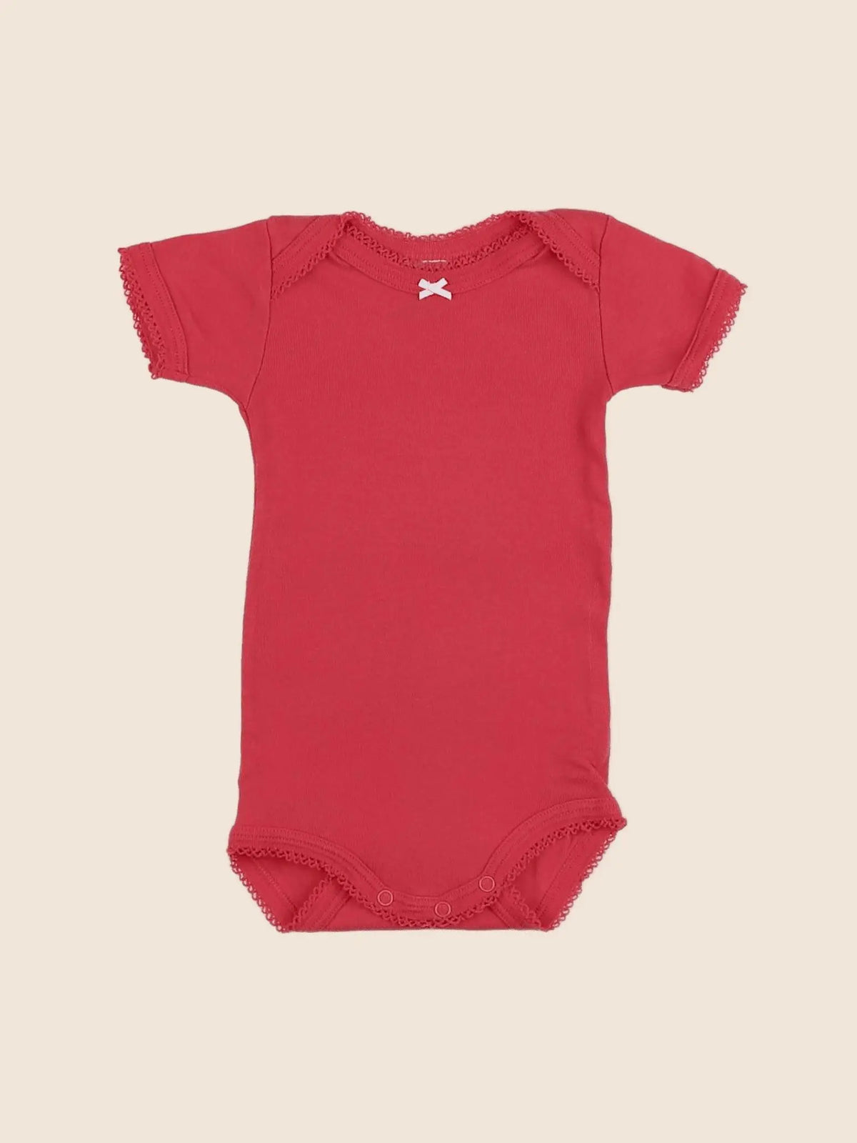 Petit Bateau - body rose - 3 mois