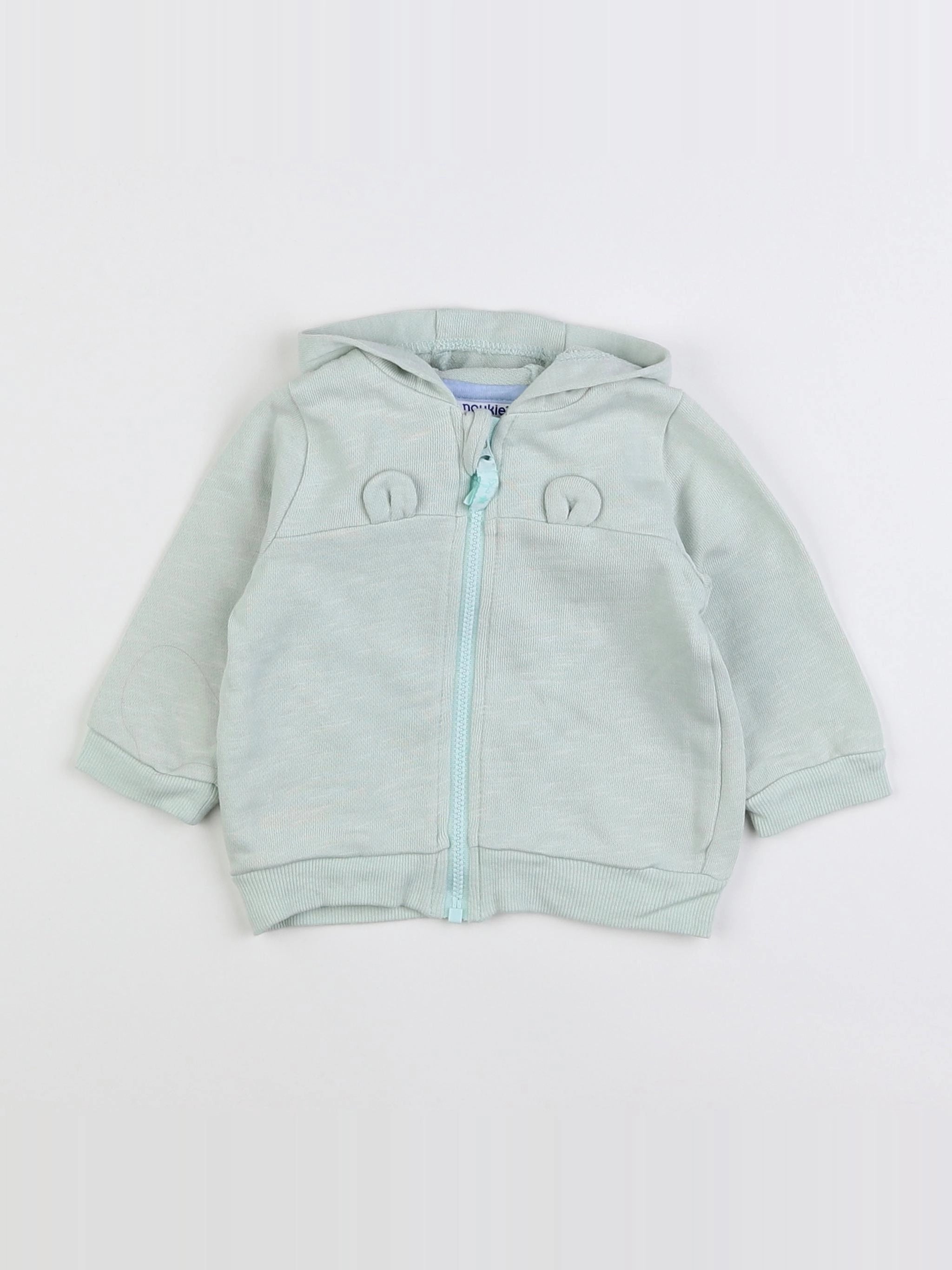 Noukie's - sweat vert - 3 mois