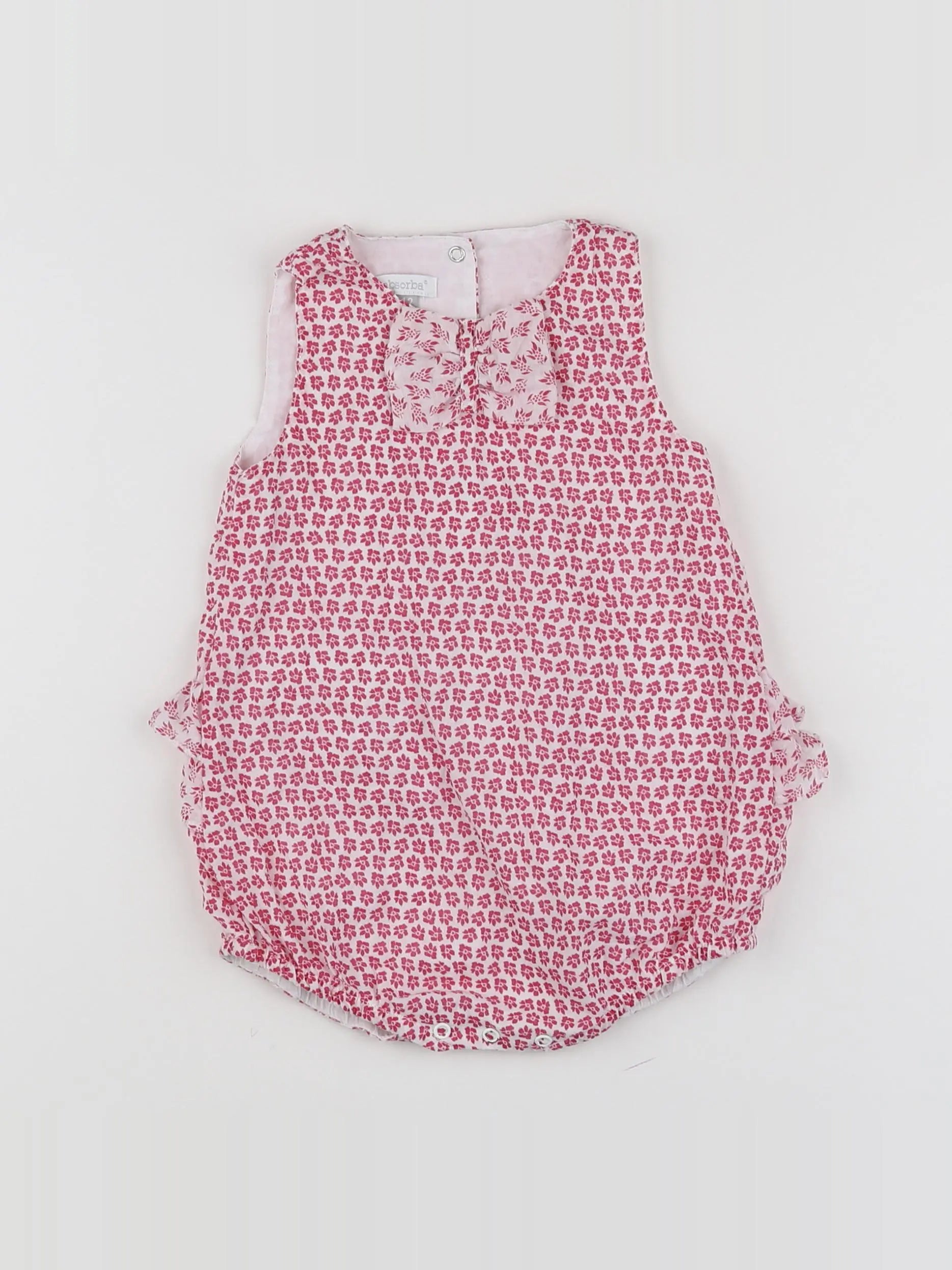 Absorba - combinaison rose, blanc - 12 mois
