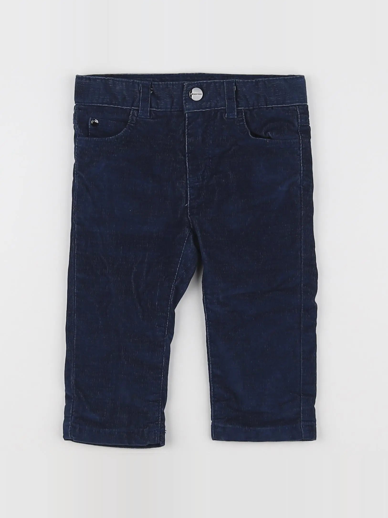 Jacadi - pantalon bleu - 12 mois
