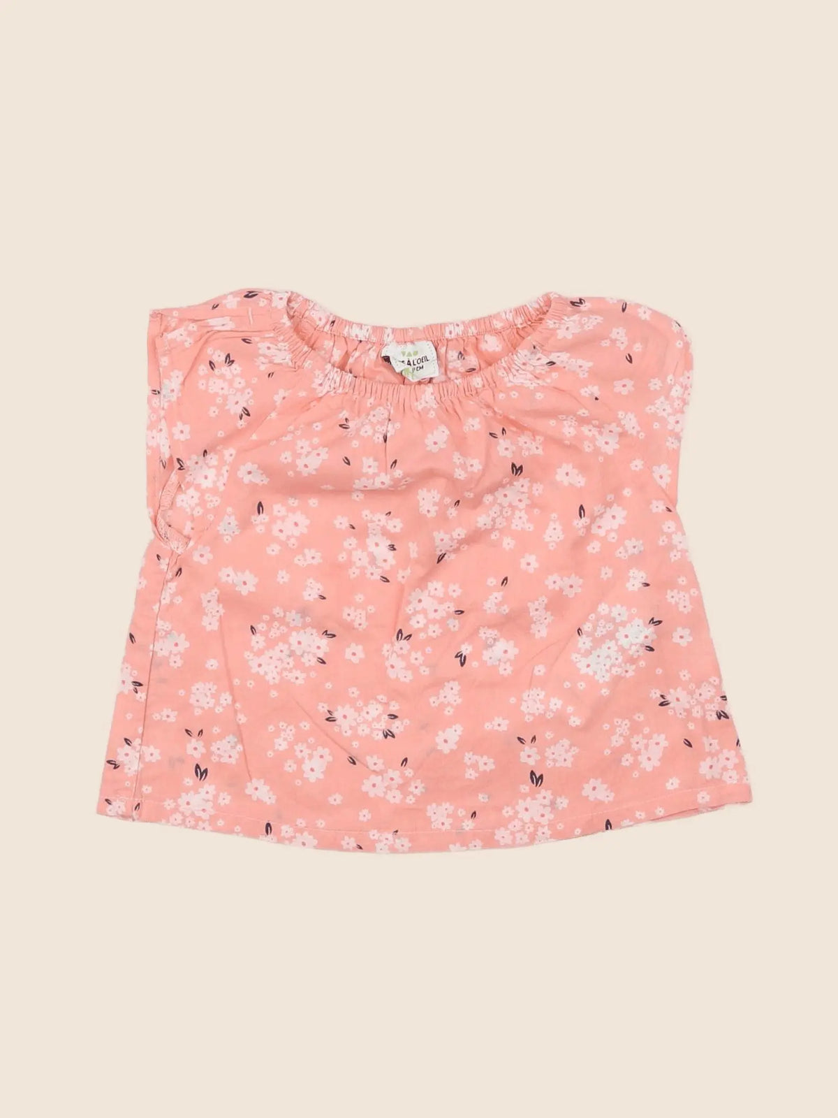Tape à l'oeil - blouse rose - 3 mois