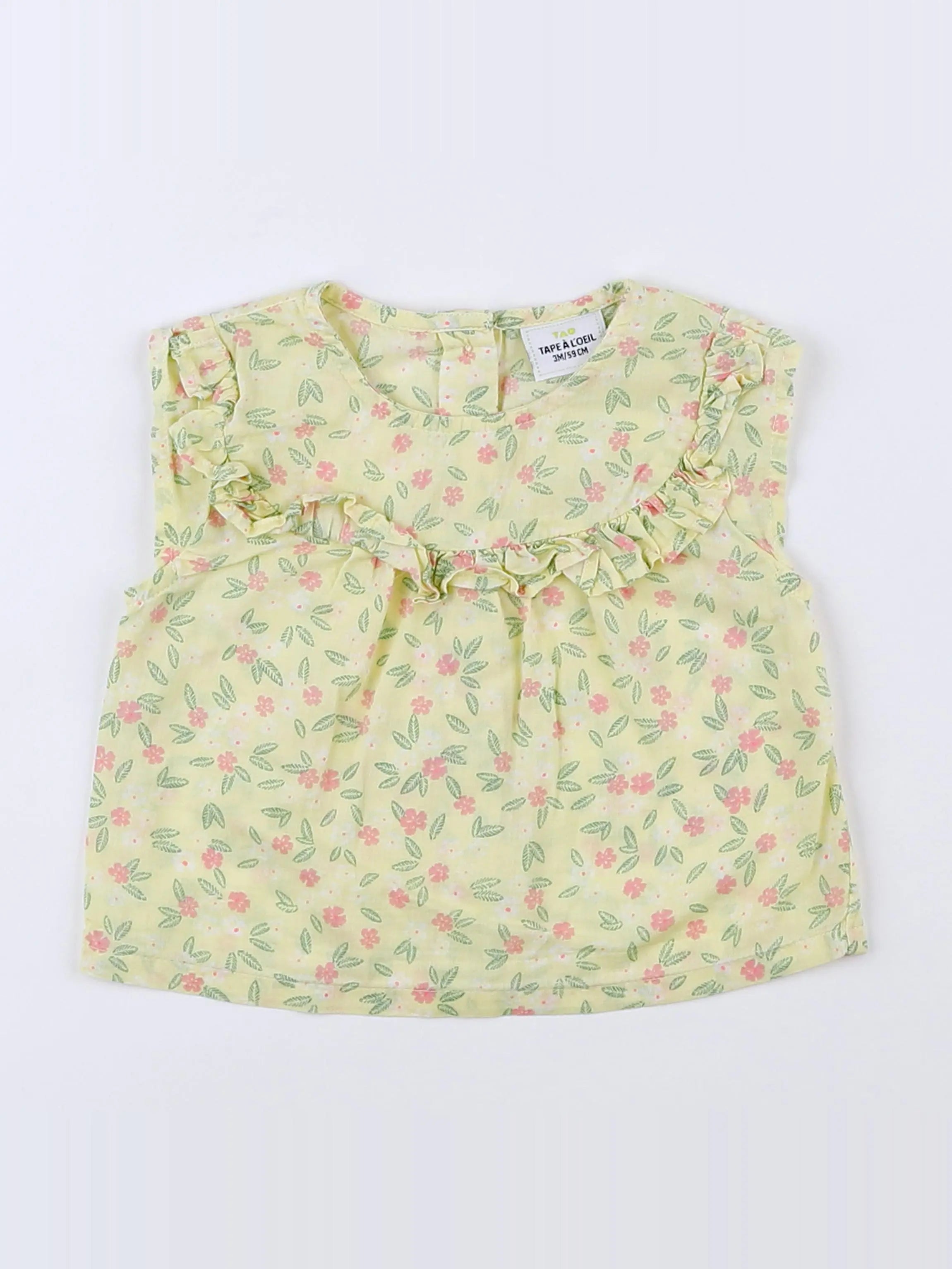 Tape à l'oeil - blouse multicolore - 3 mois
