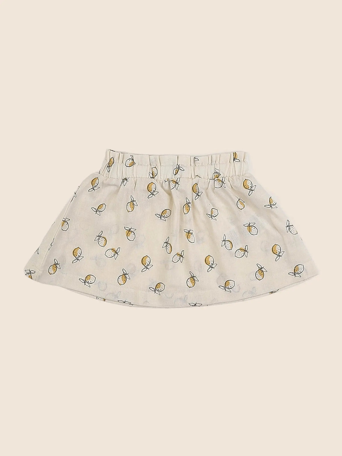 Vertbaudet - jupe beige - 9 mois