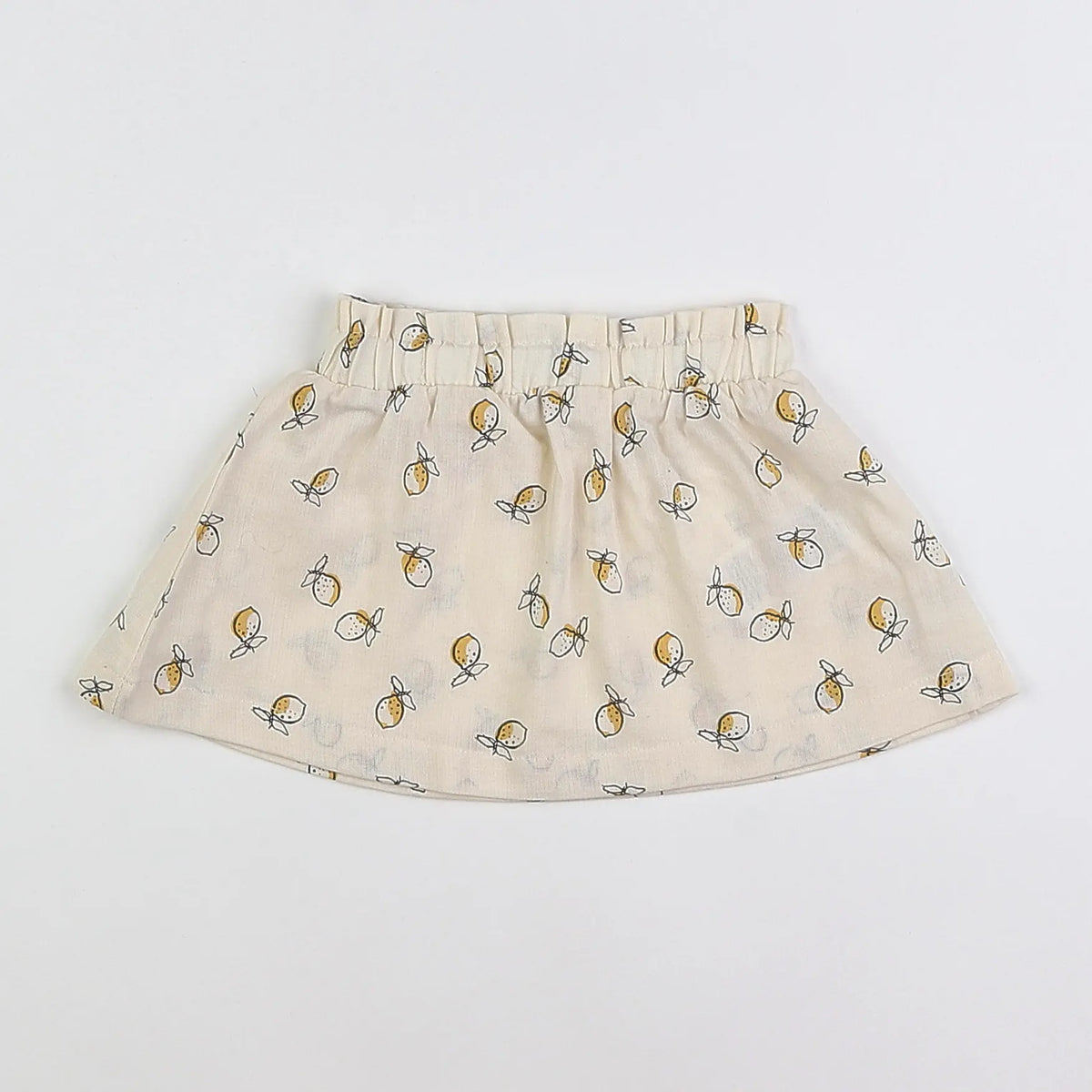Vertbaudet - jupe beige - 9 mois