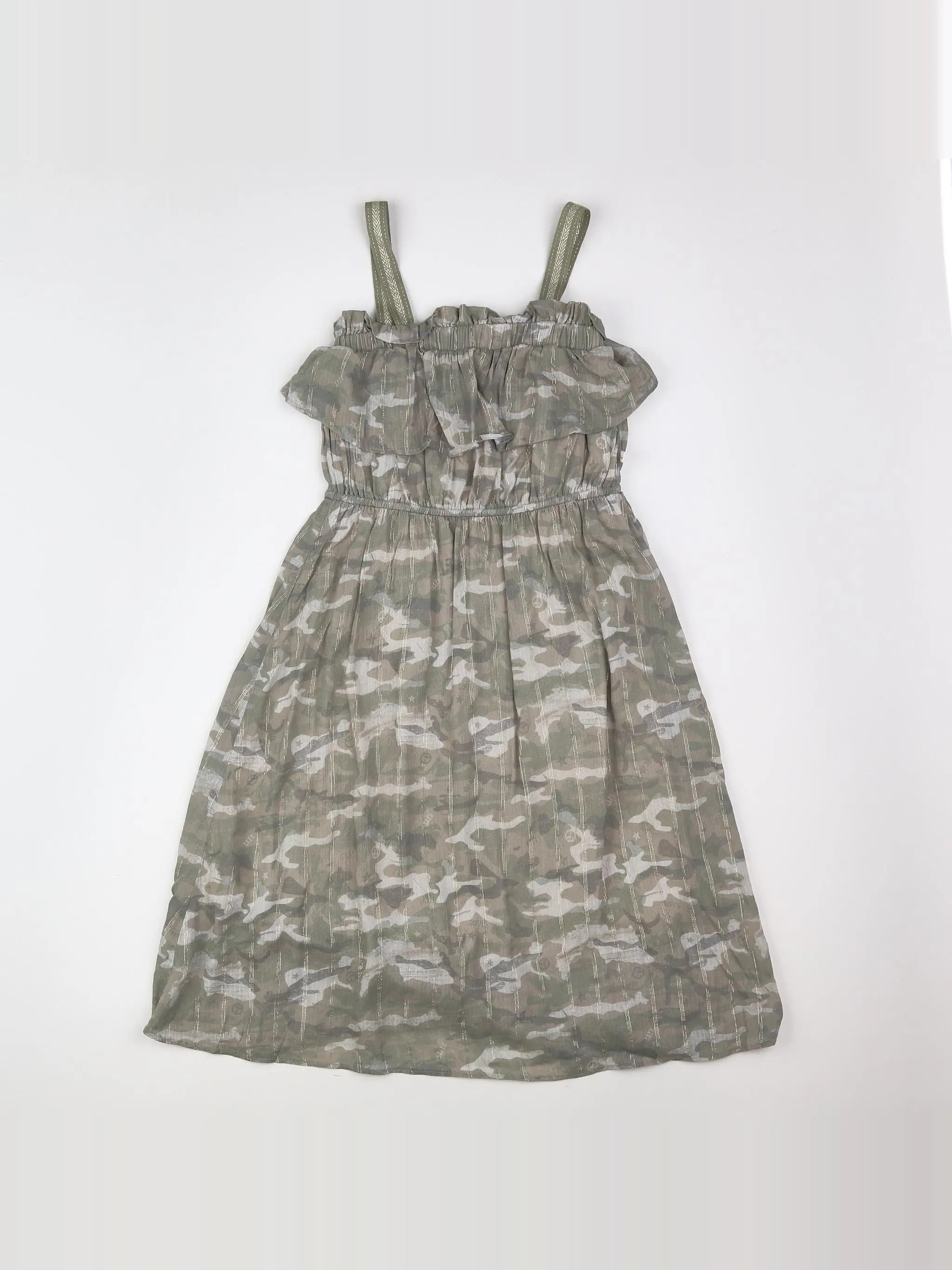 IKKS - robe vert - 6 ans