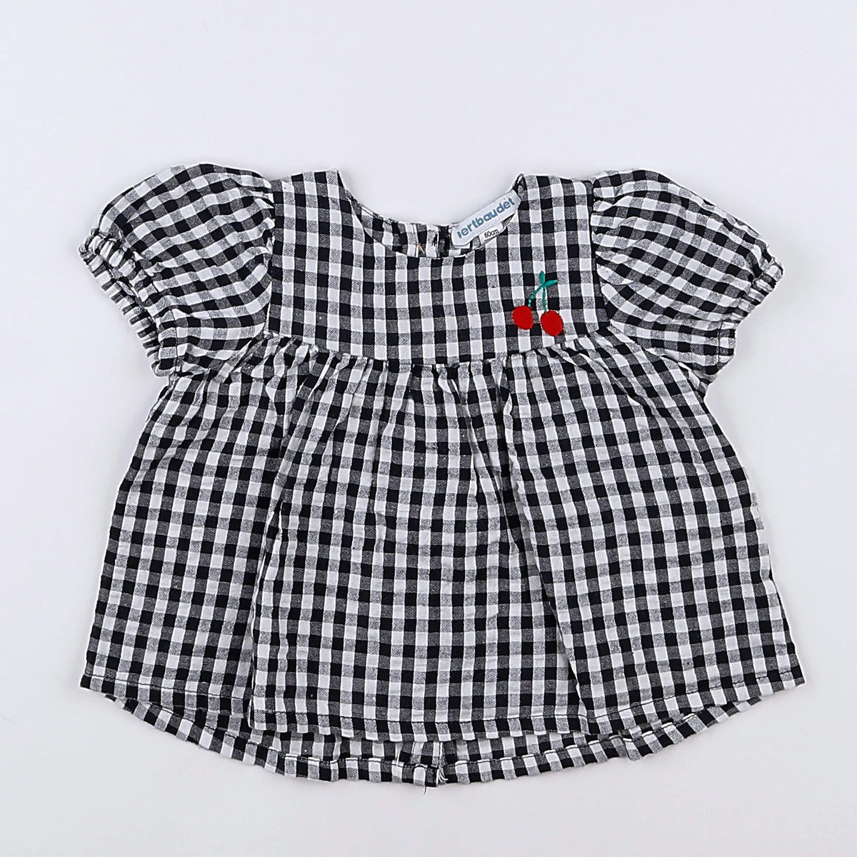 Vertbaudet - blouse noir - 3 mois