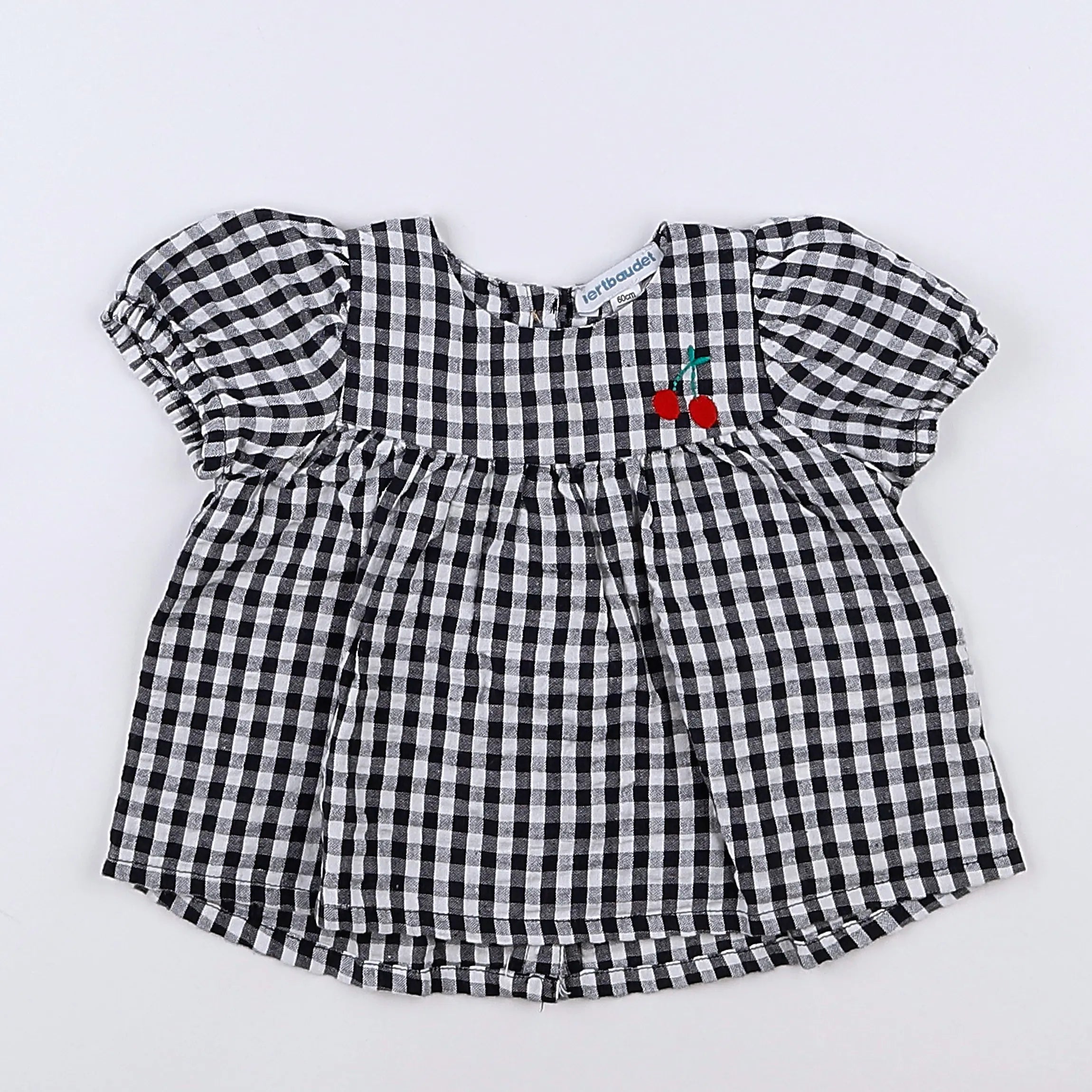 Vertbaudet - blouse noir - 3 mois