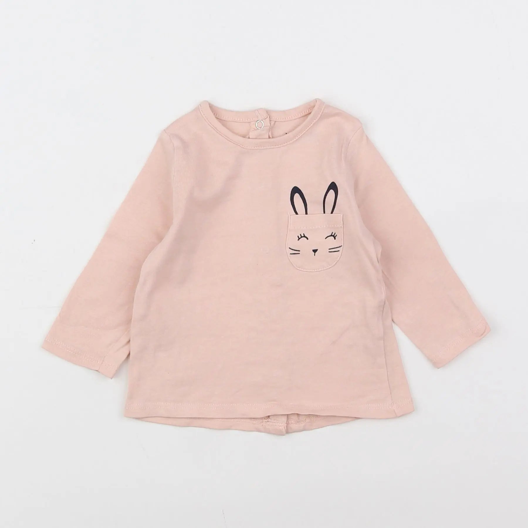 Vertbaudet - tee-shirt rose - 3 mois