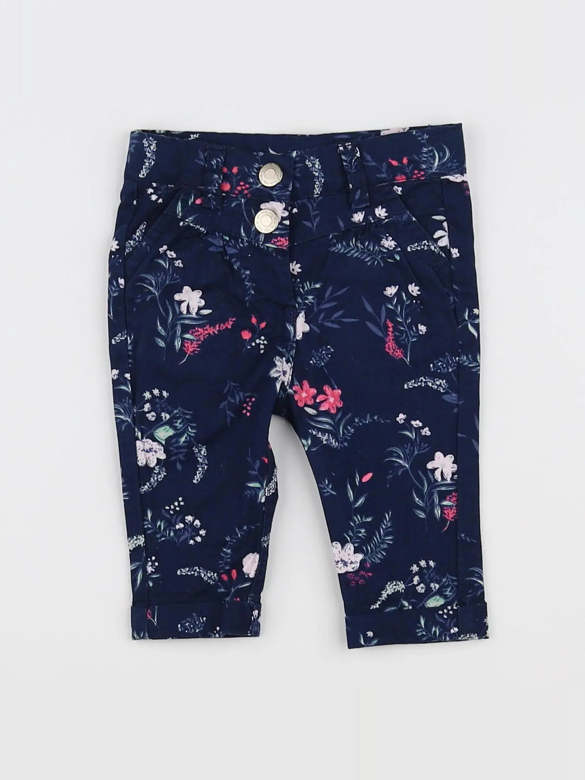 Tape à l'oeil - pantalon bleu - 3 mois