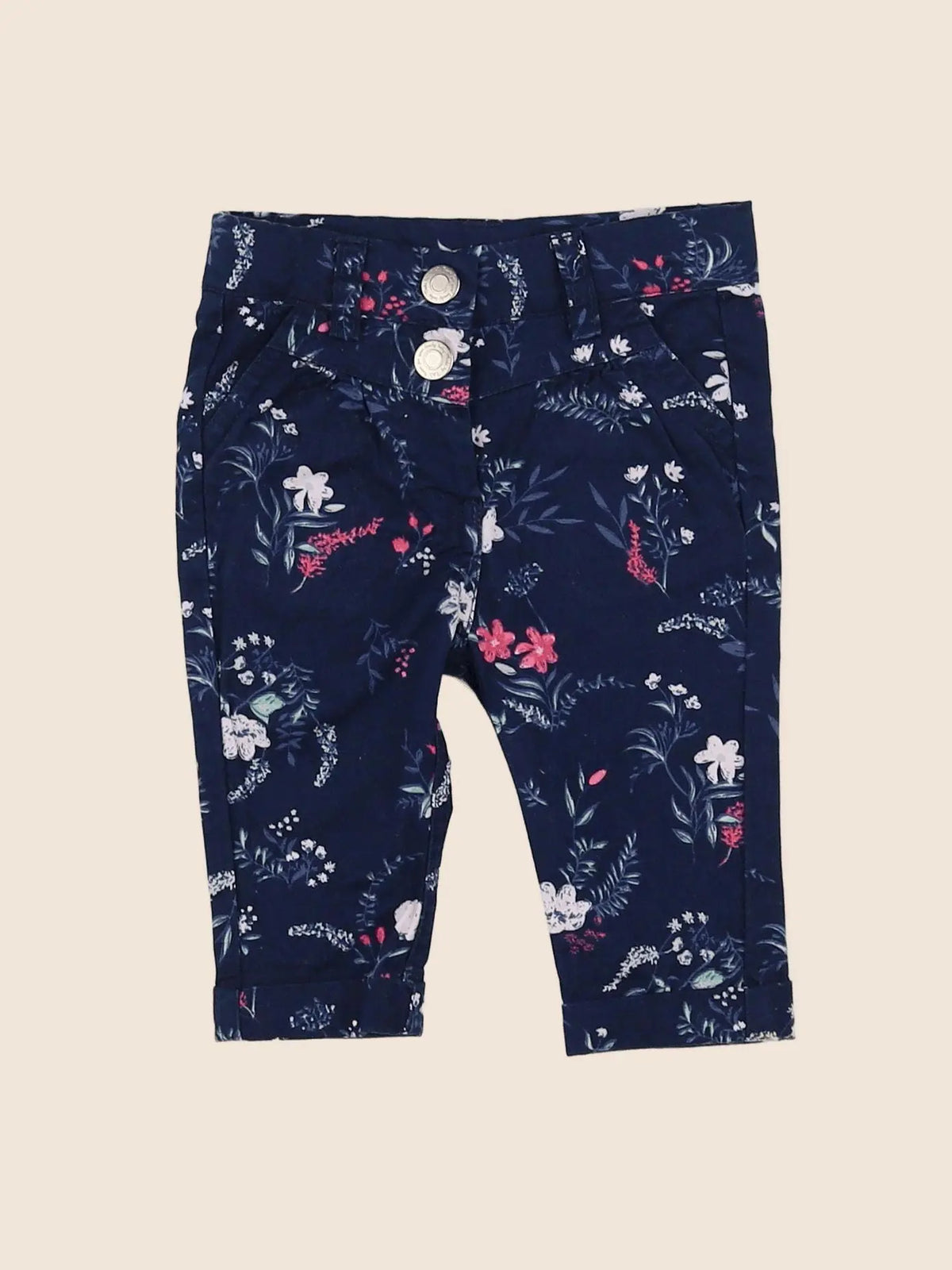 Tape à l'oeil - pantalon bleu - 3 mois