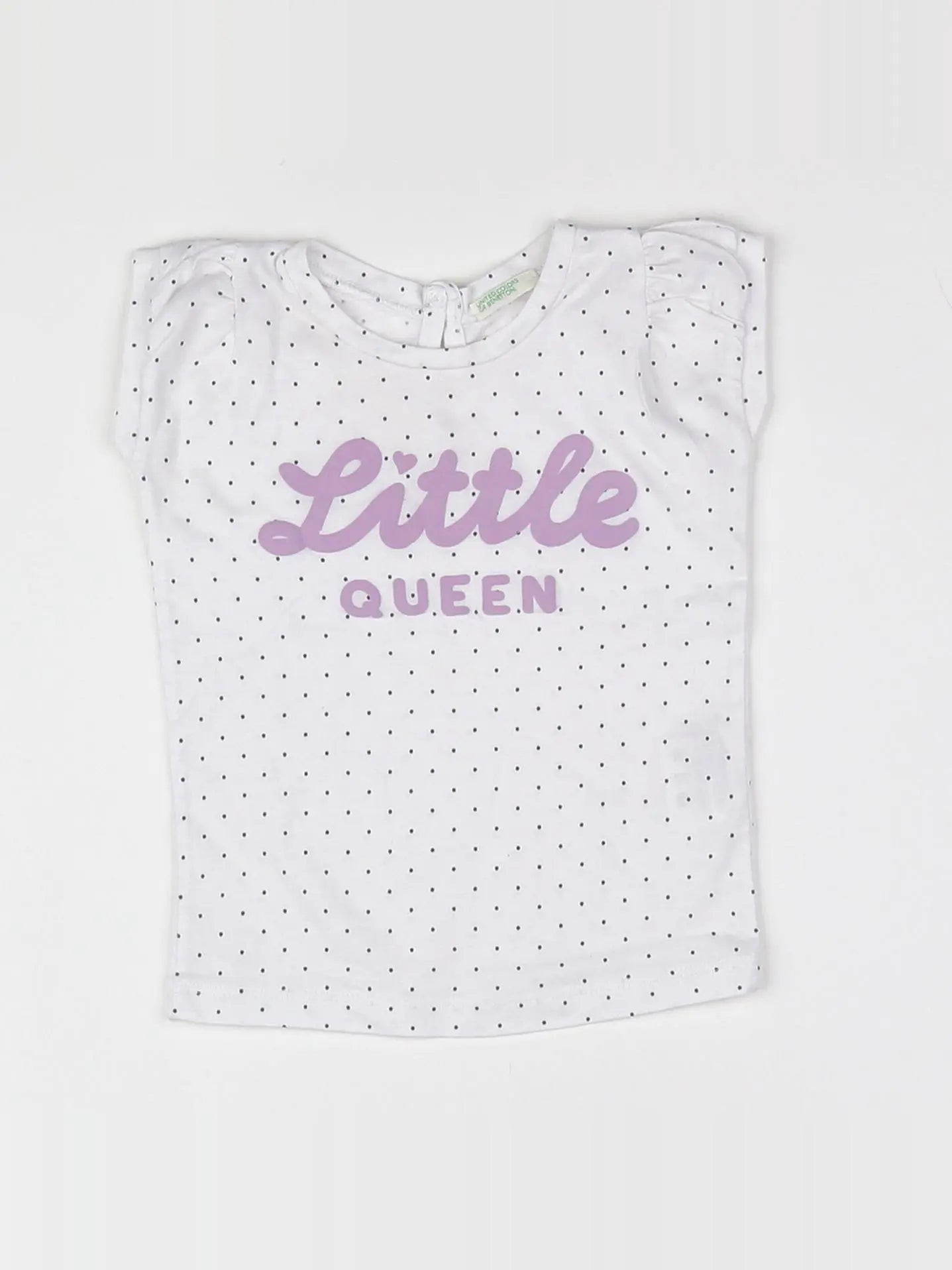 Benetton - tee-shirt blanc - 3/6 mois
