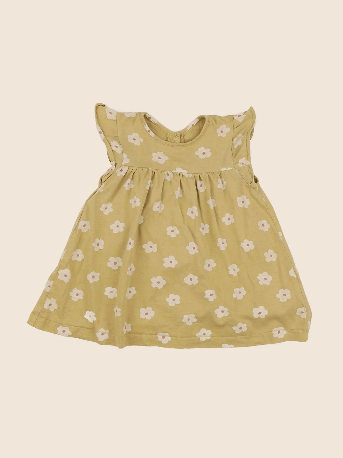 Vertbaudet - robe jaune - 12 mois