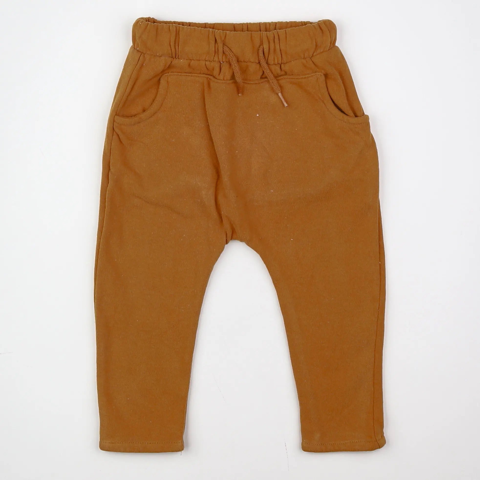 Vertbaudet - pantalon marron - 12 mois