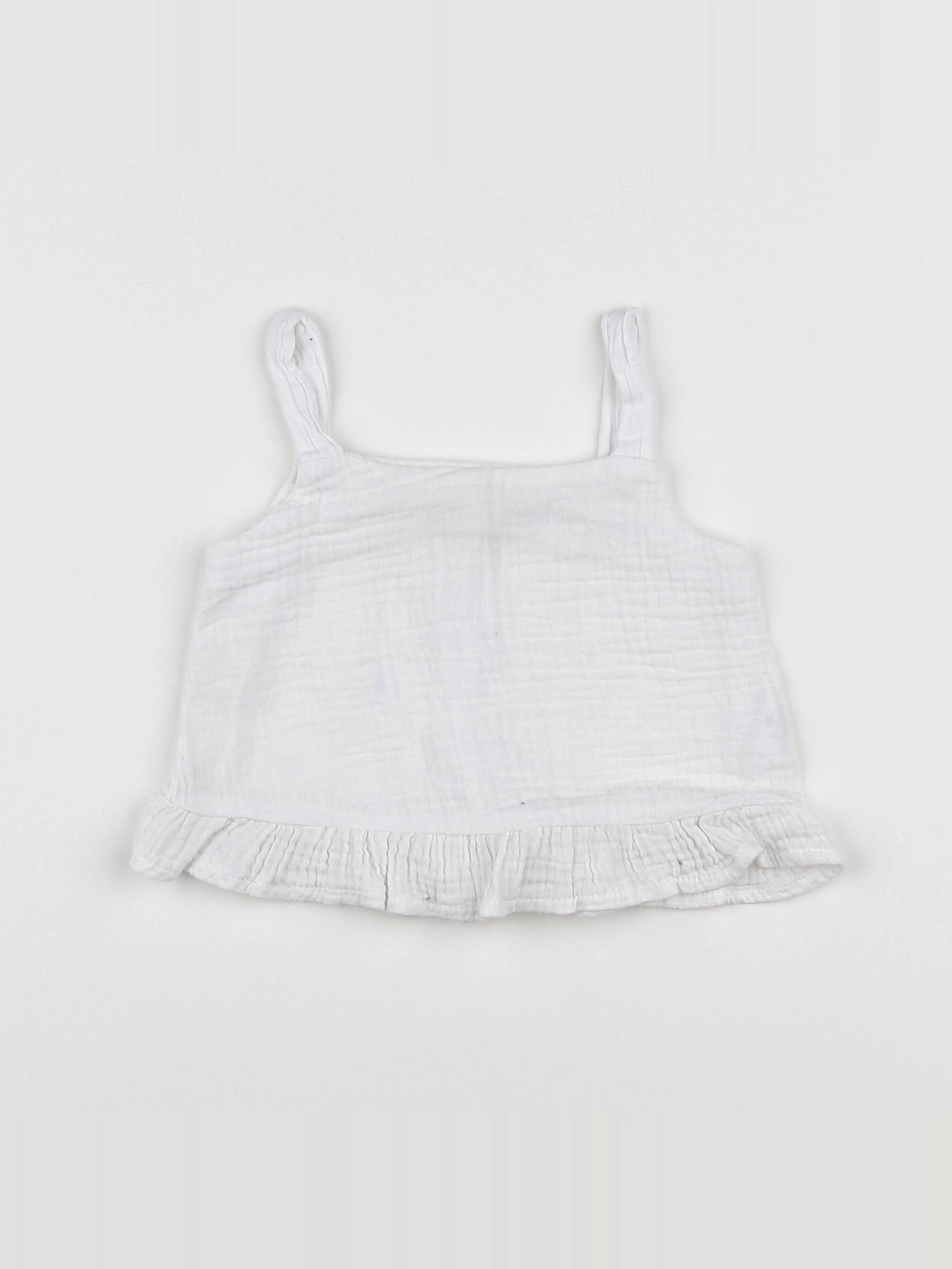 Little Celebs - blouse blanc - 12 mois