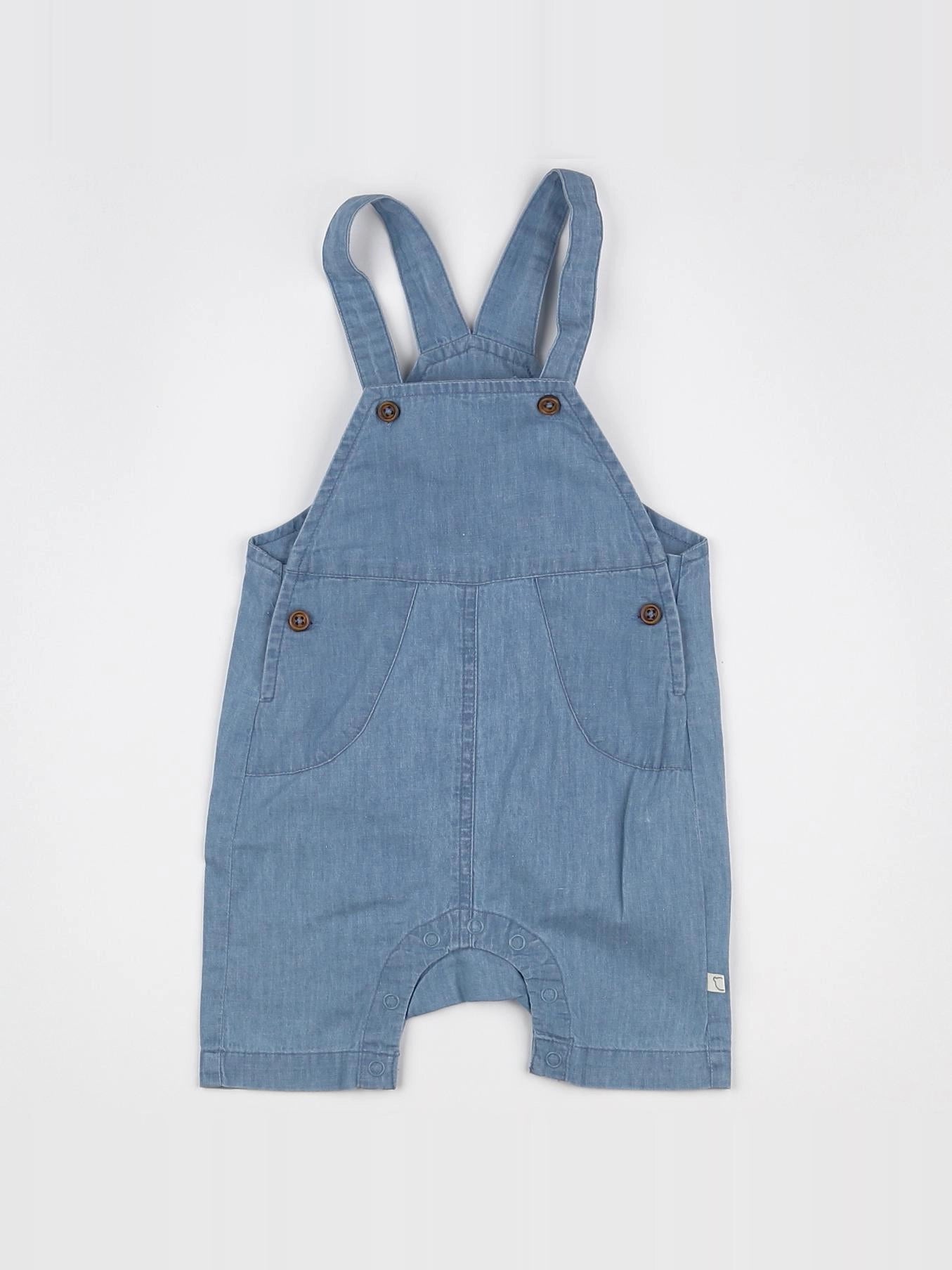 Noukie's - salopette bleu - 6 mois