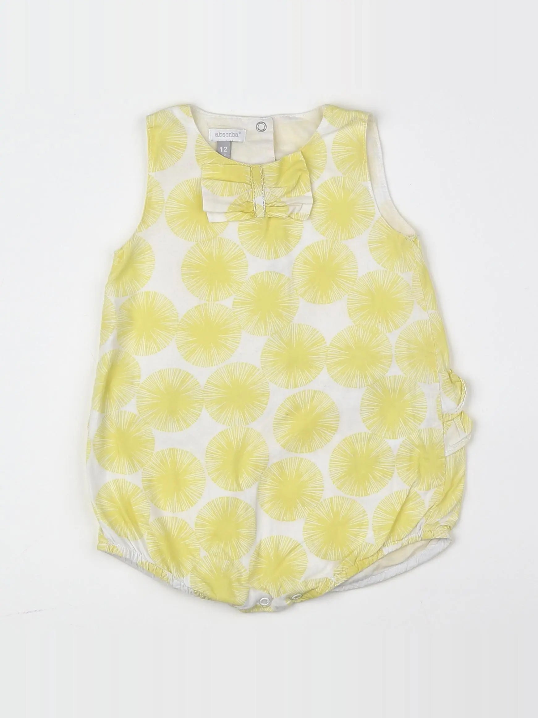 Absorba - combinaison jaune - 12 mois