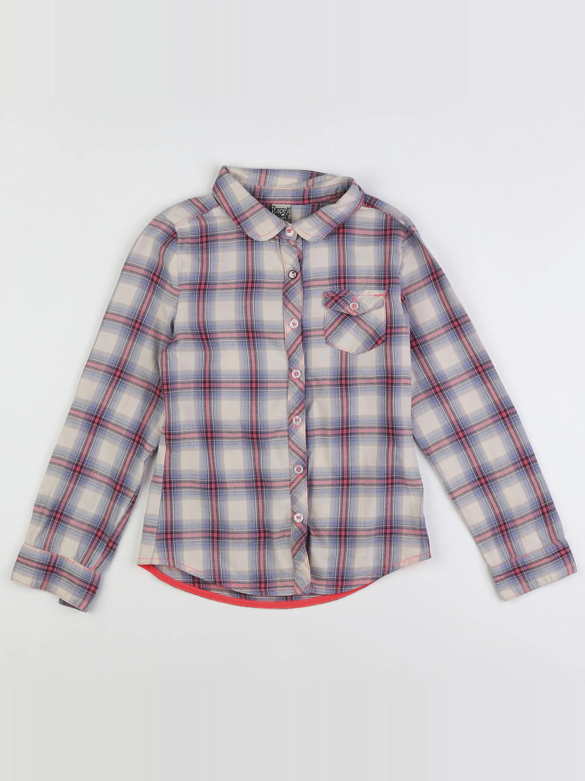 Tape à l'oeil - blouse bleu - 8 ans