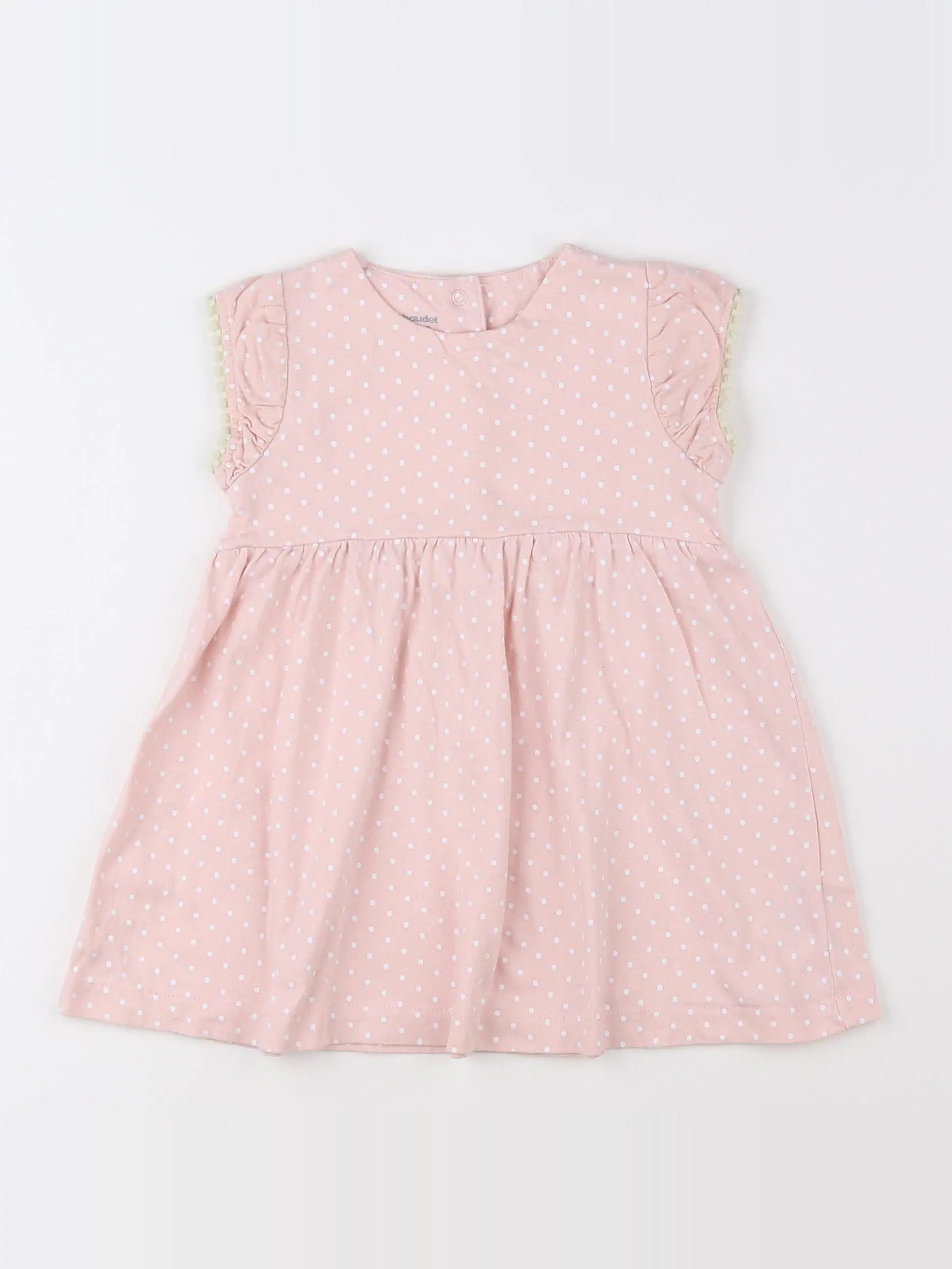 Vertbaudet - robe rose - 18 mois