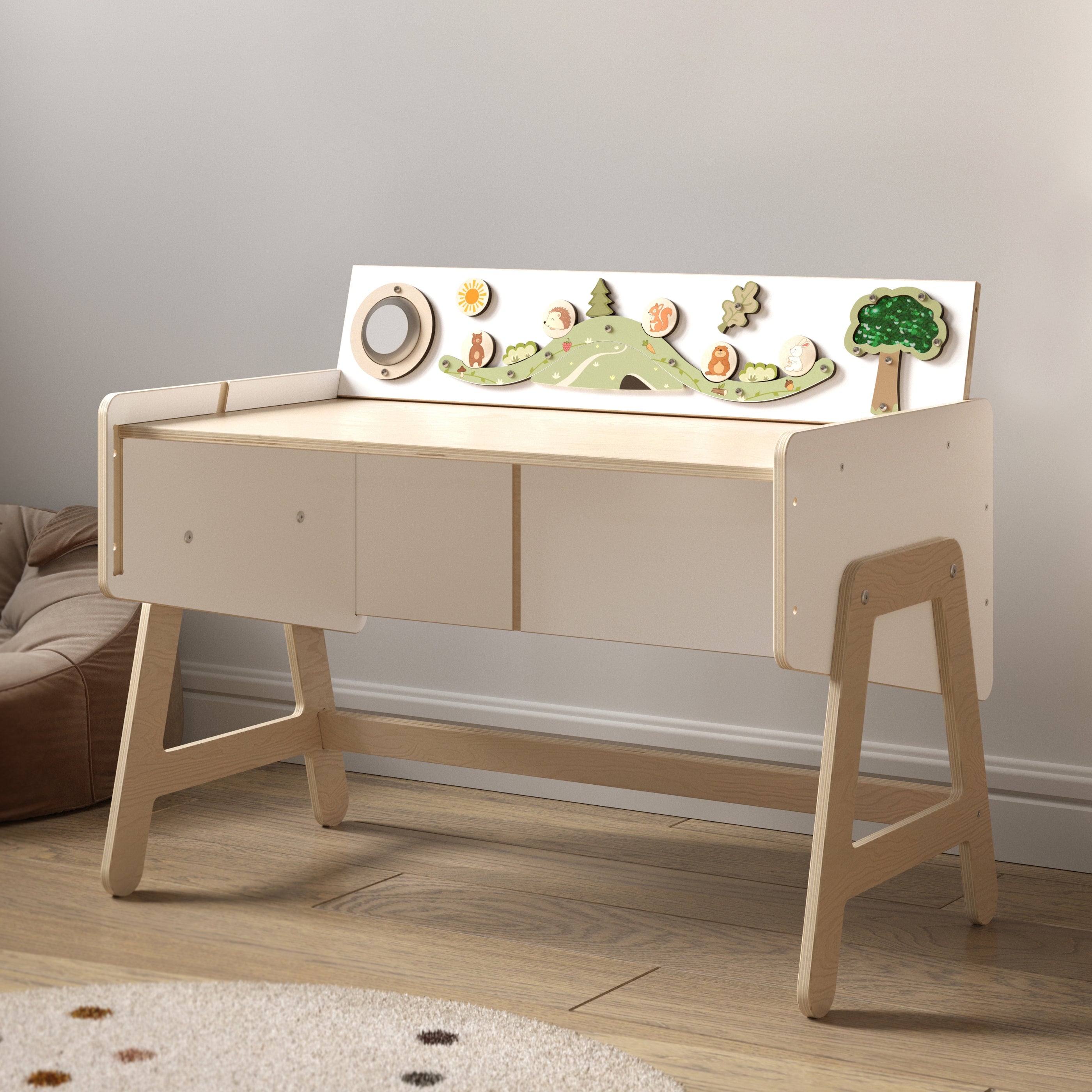 Étagère à jouets / Table LILU