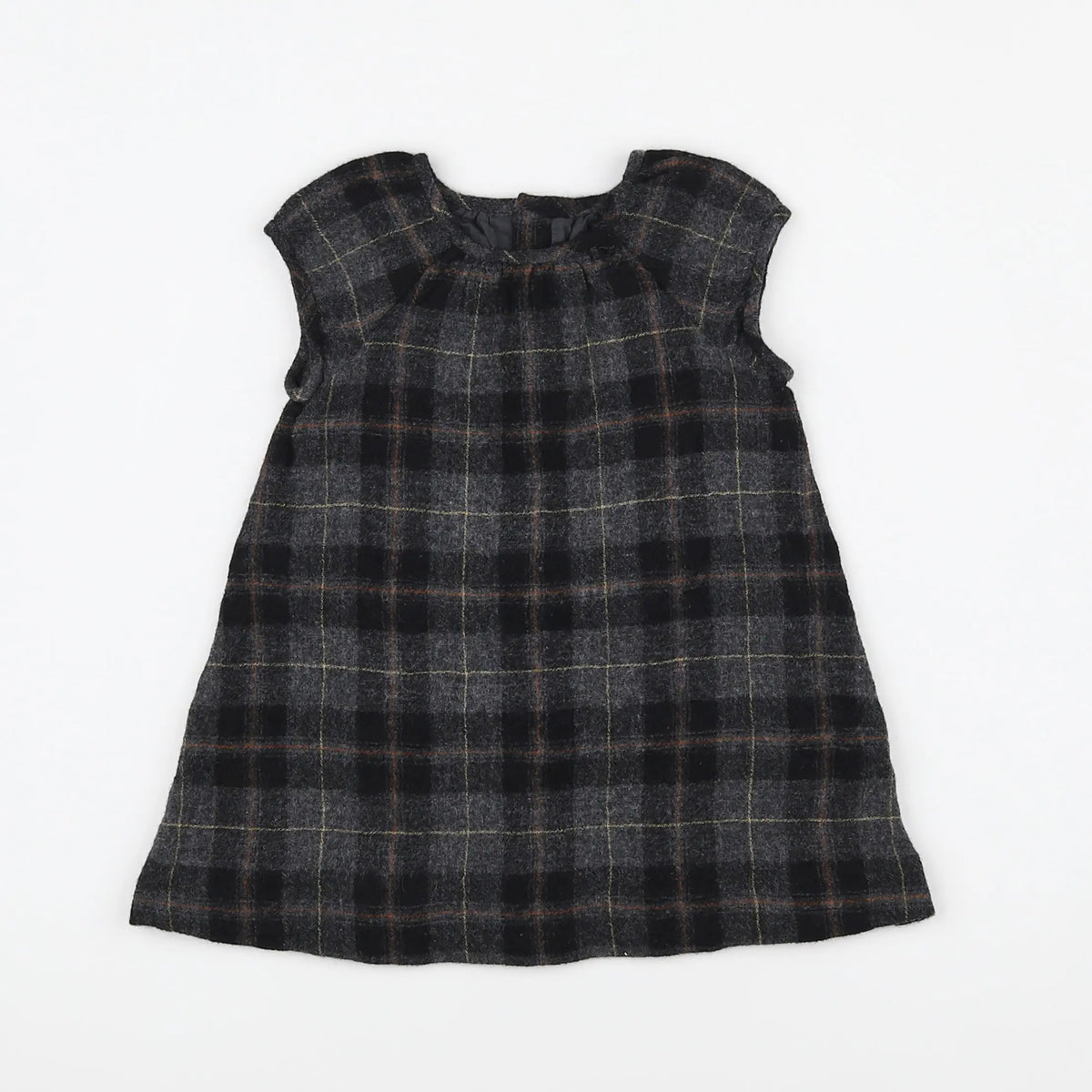 Bonpoint - robe gris, noir - 18 mois