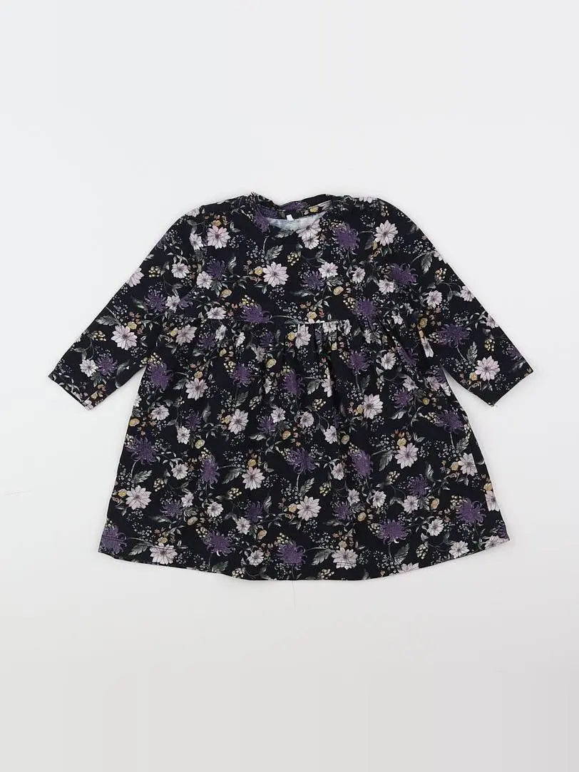 Name it - robe noir - 6/9 mois