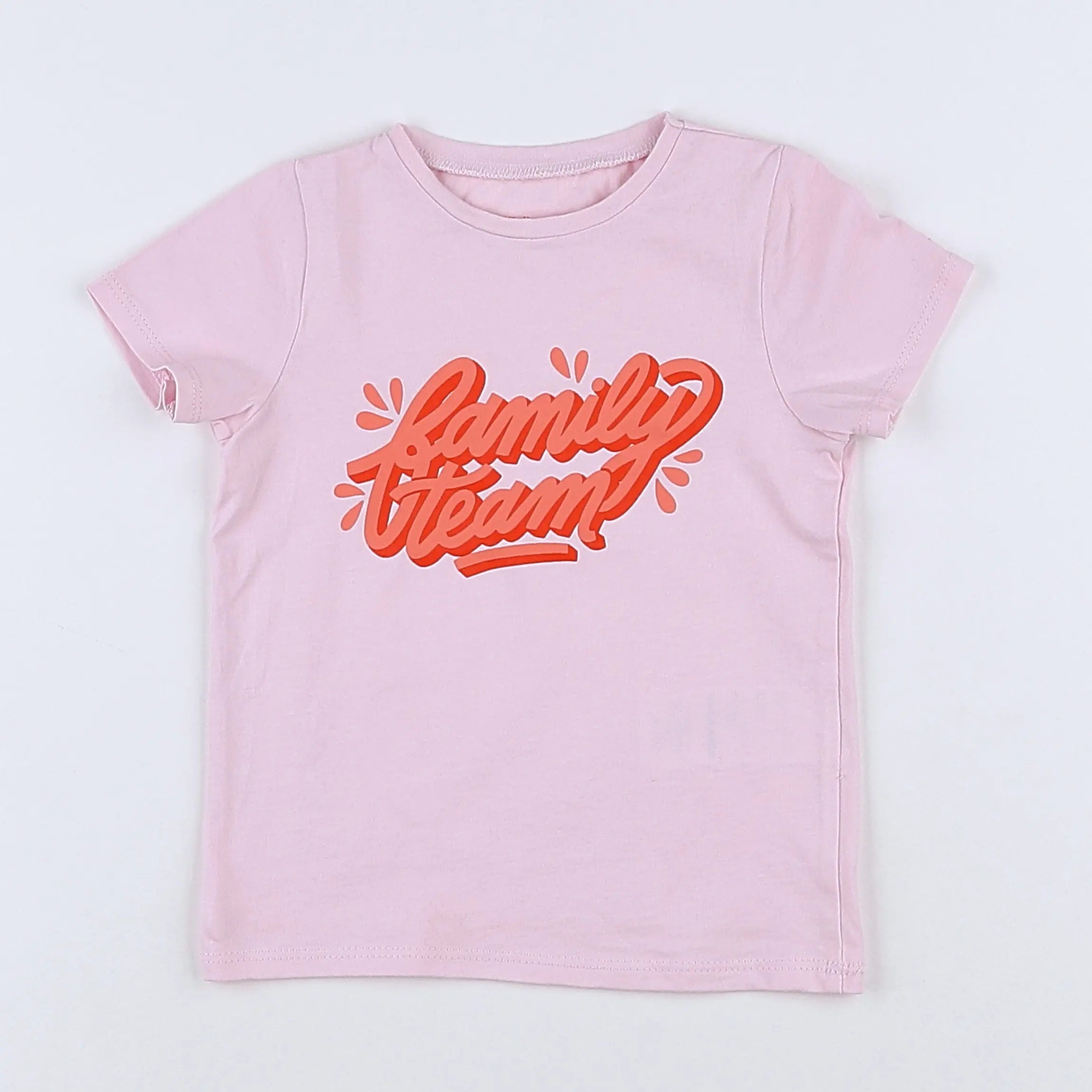 Vertbaudet - tee-shirt rose - 9 mois