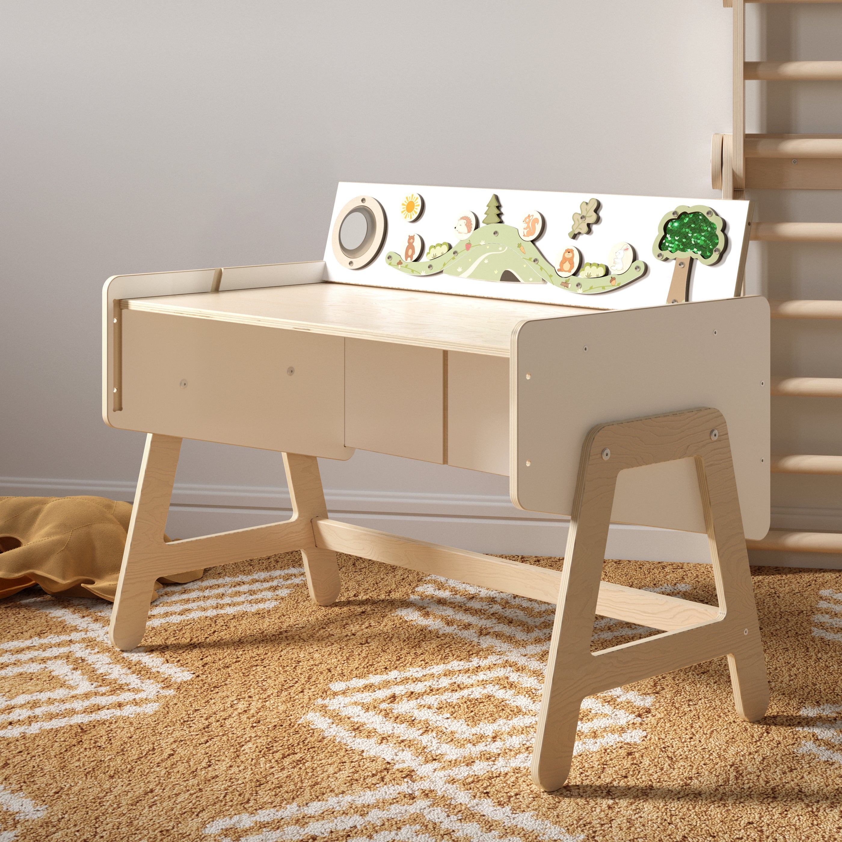 Étagère à jouets / Table LILU