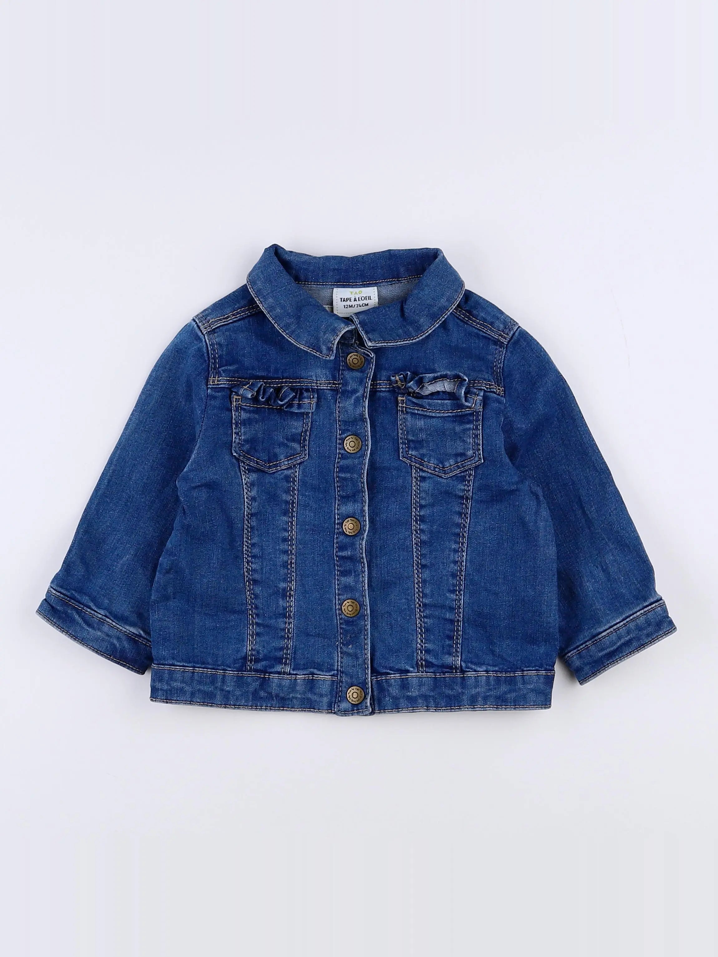 Tape à l'oeil - veste bleu - 12 mois