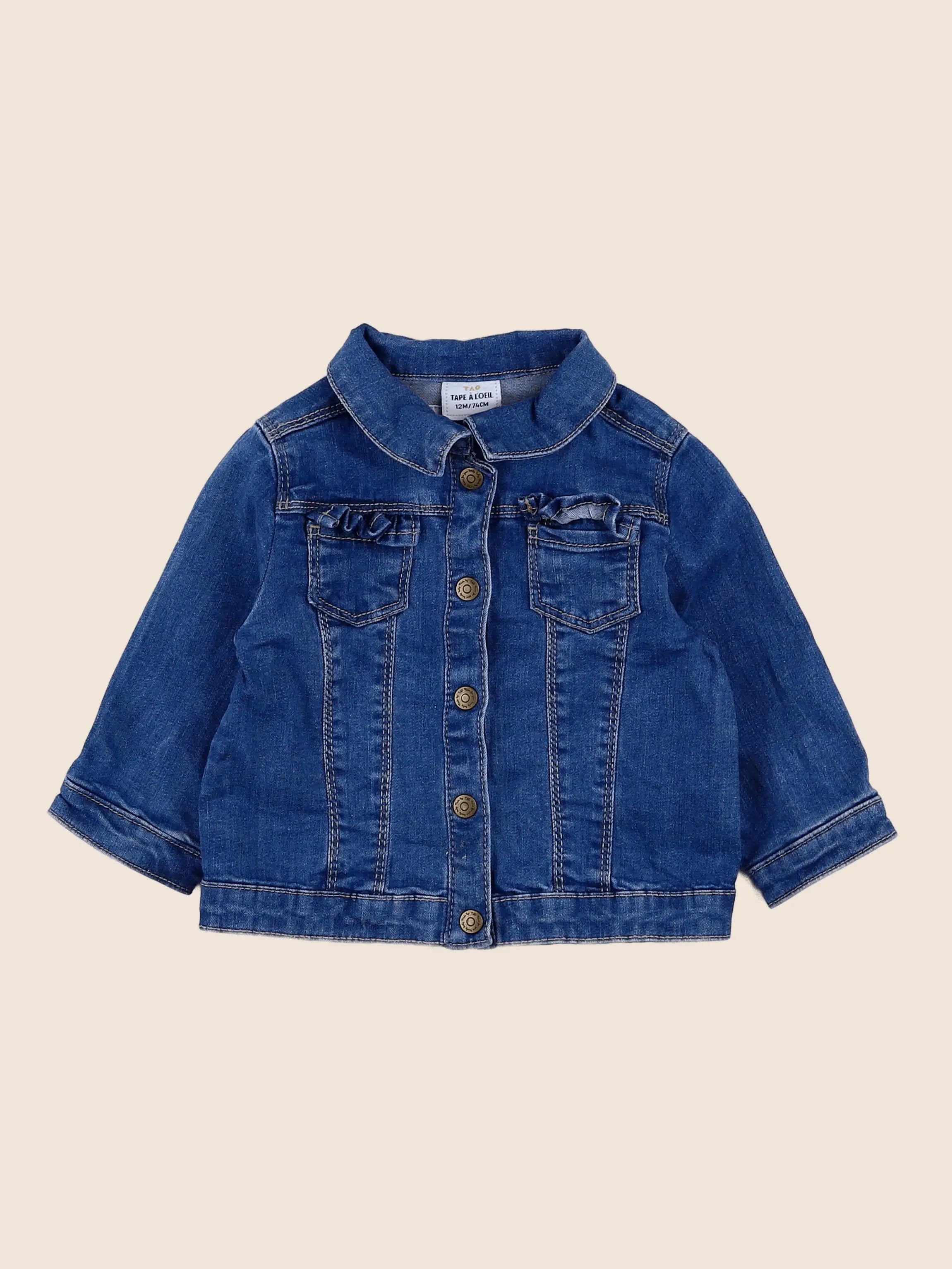 Tape à l'oeil - veste bleu - 12 mois