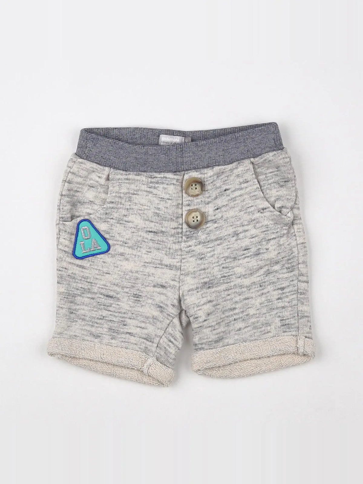 Catimini - short gris - 9 mois
