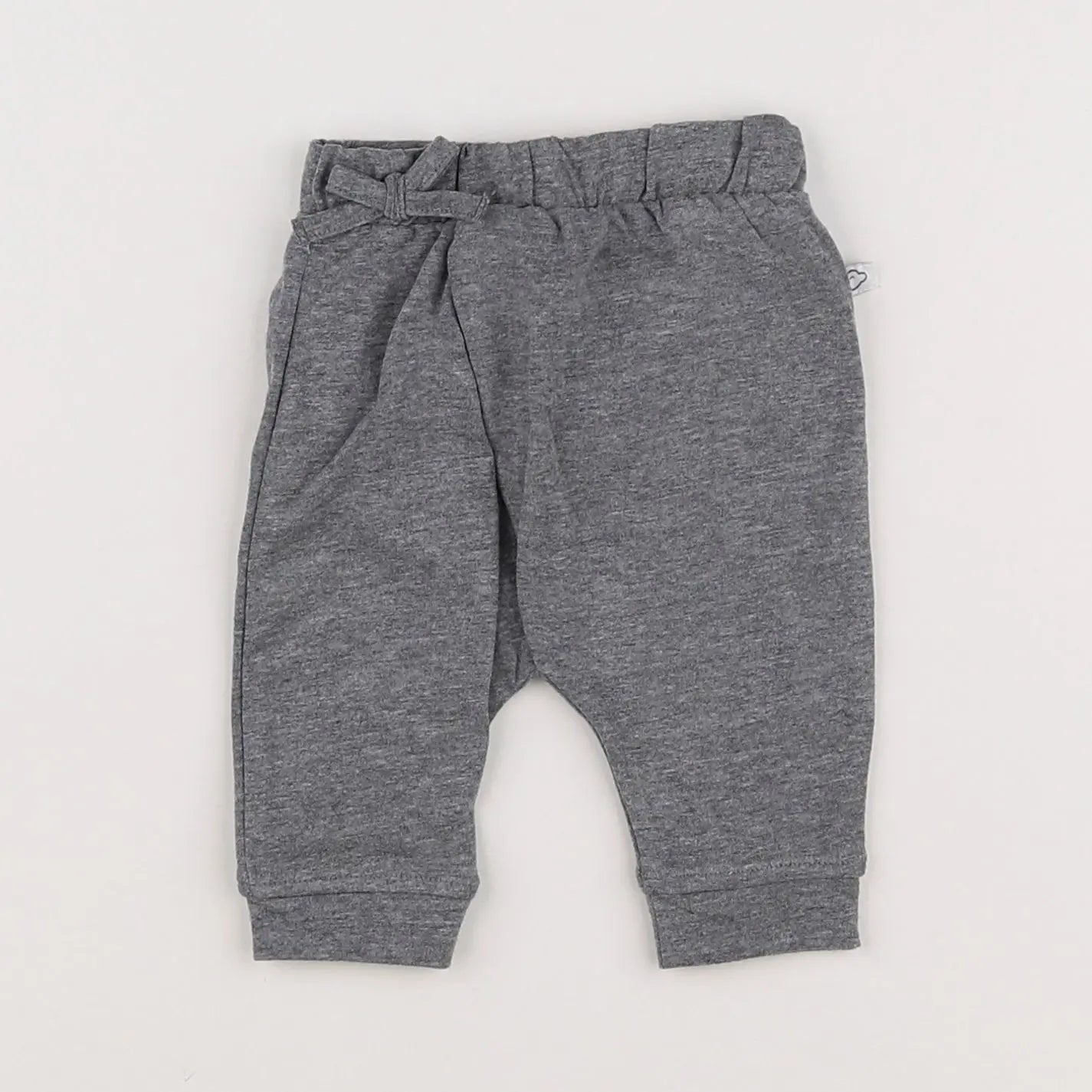 Vertbaudet - pantalon gris - 1 mois