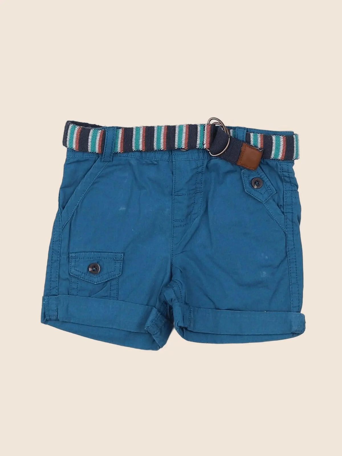 Tape à l'oeil - short bleu - 9 mois