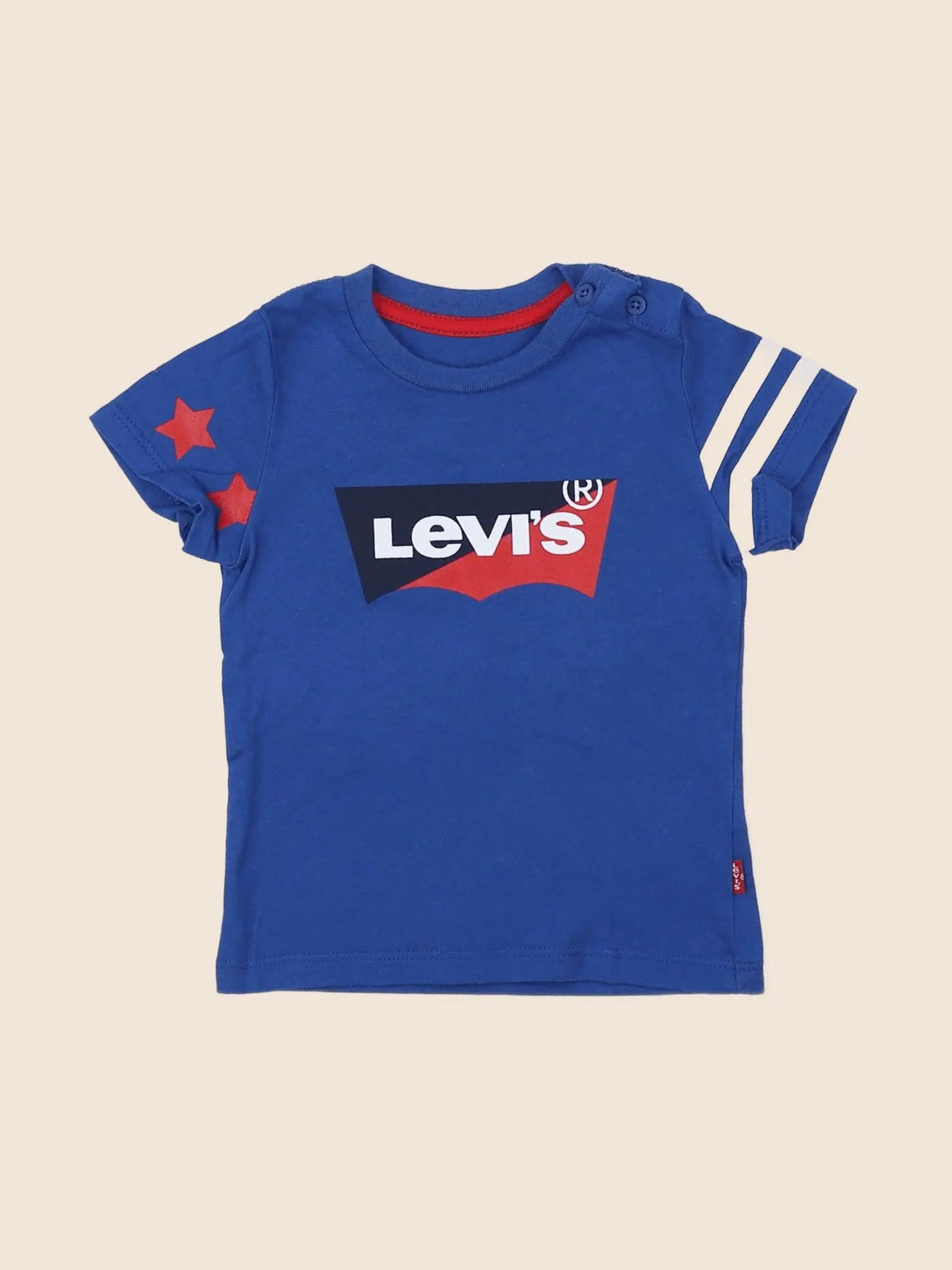 Levi's - tee-shirt bleu - 12 mois