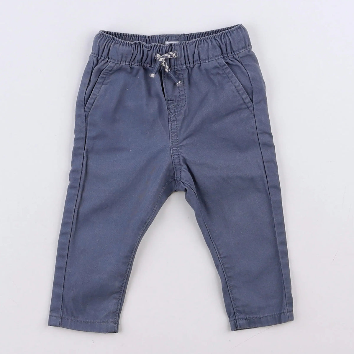 Vertbaudet - pantalon bleu - 3 mois