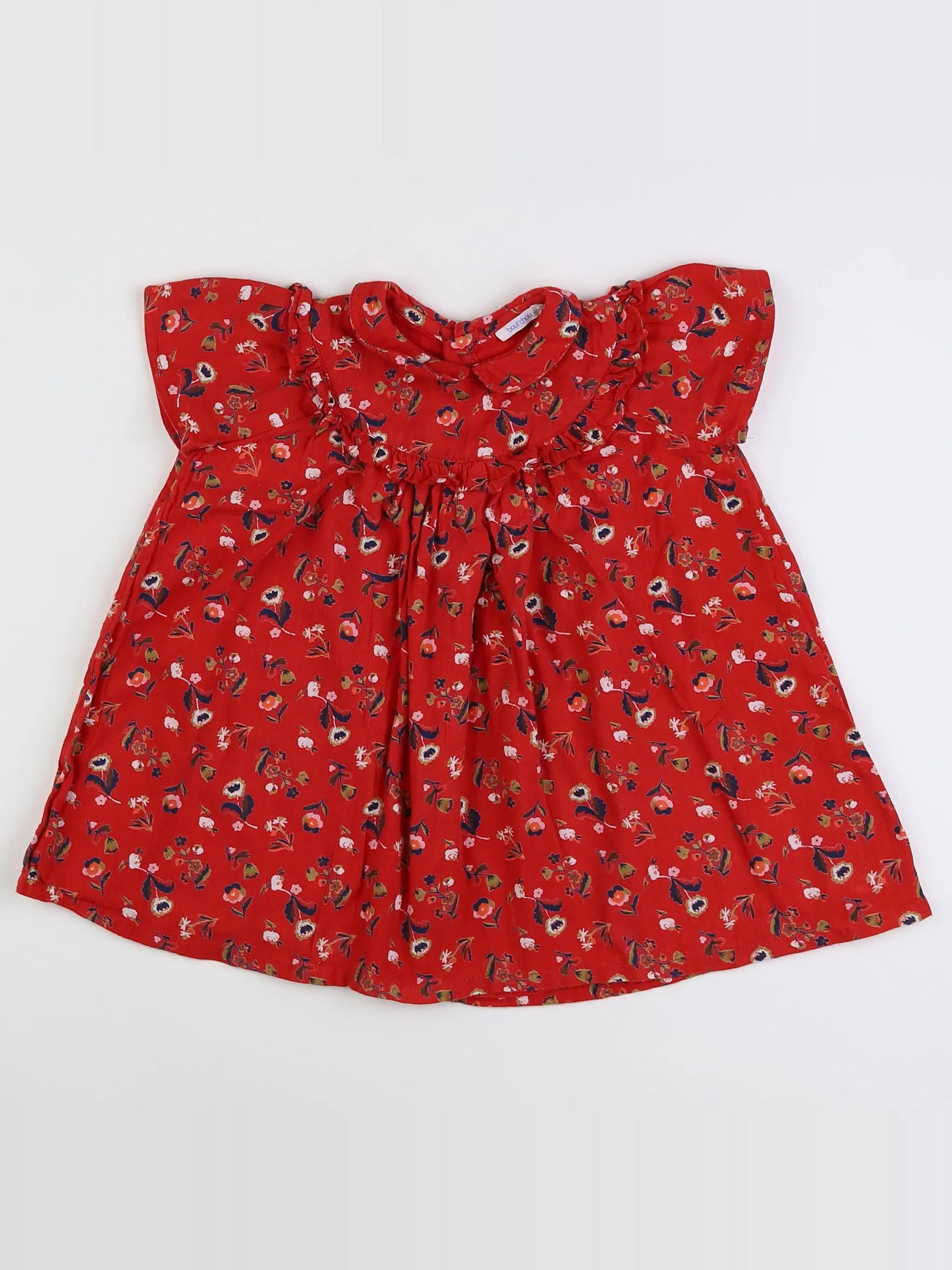 Boutchou - robe rouge - 18 mois