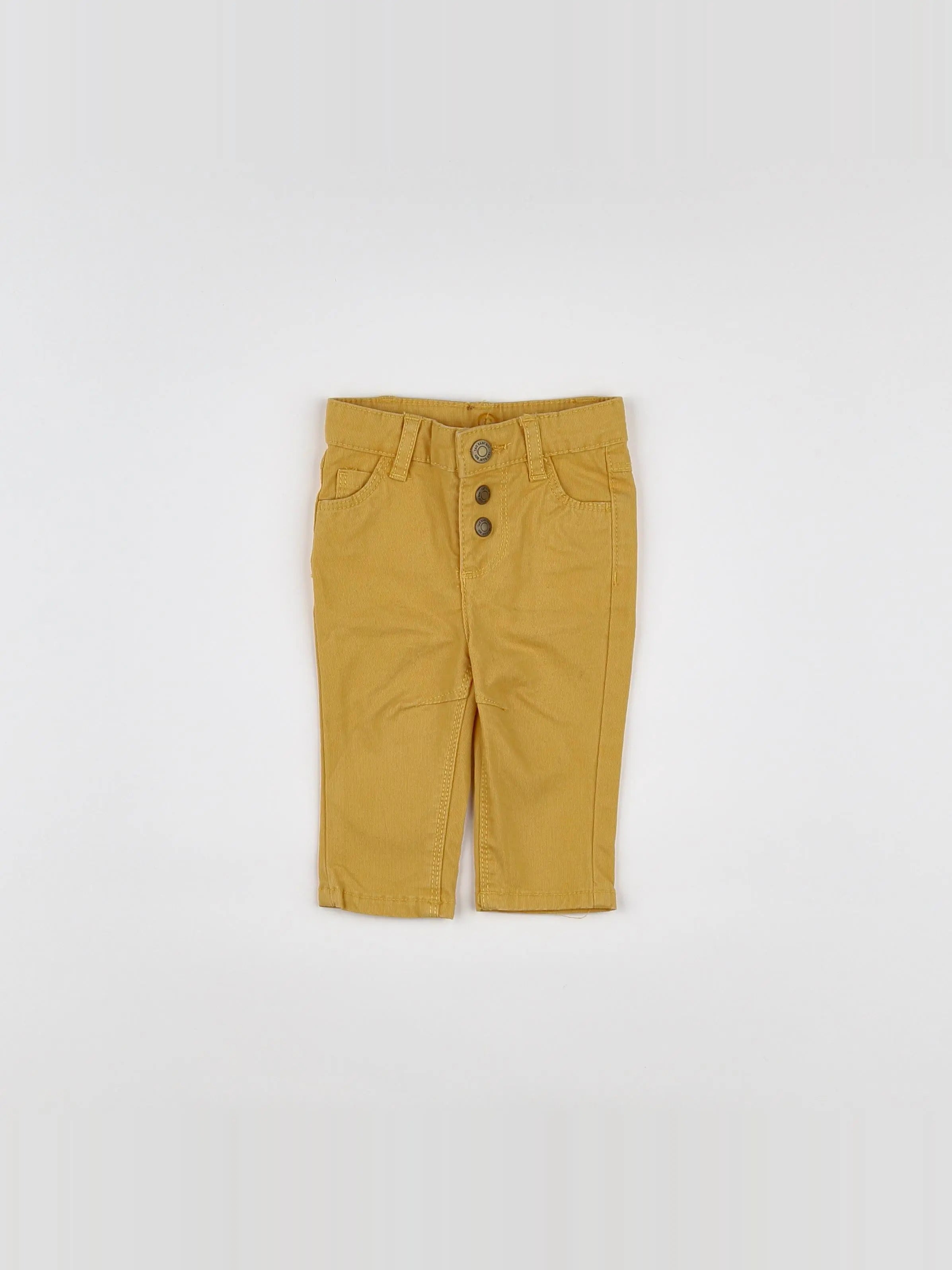 Tape à l'oeil - pantalon jaune - 3 mois