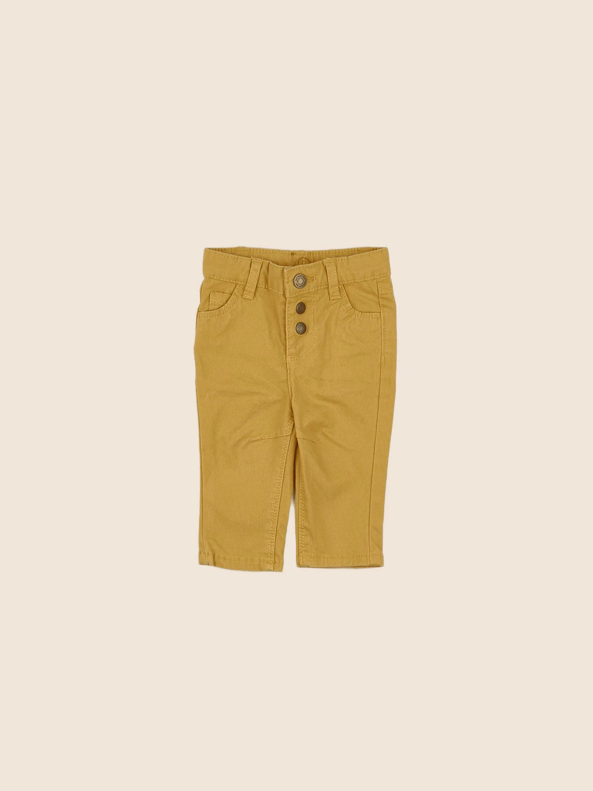 Tape à l'oeil - pantalon jaune - 3 mois