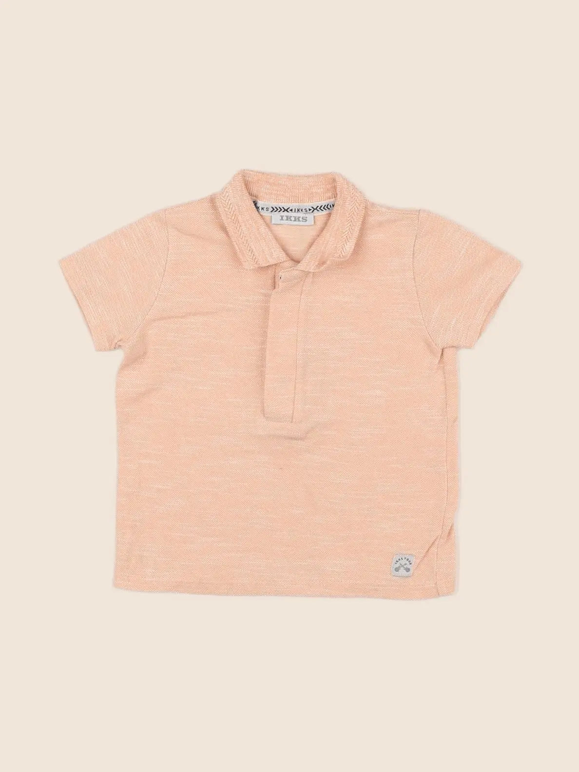 IKKS - polo orange - 6 mois