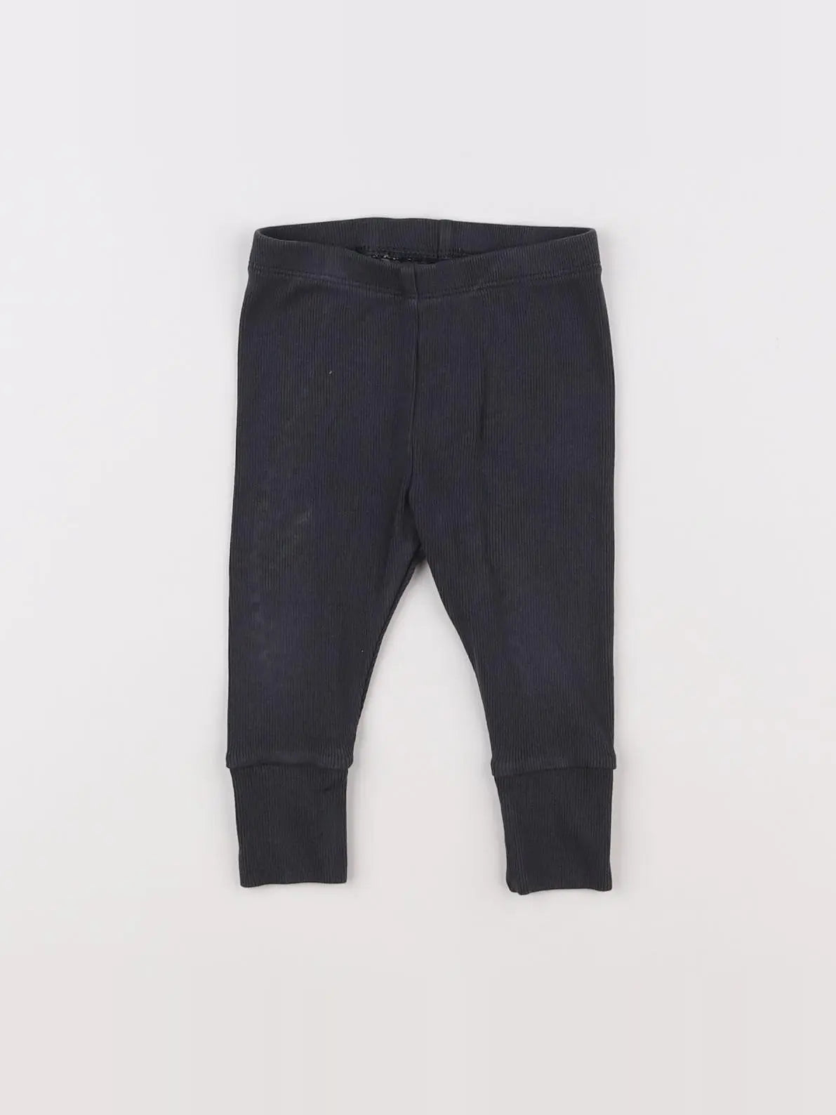 H&M - legging gris - 3/6 mois